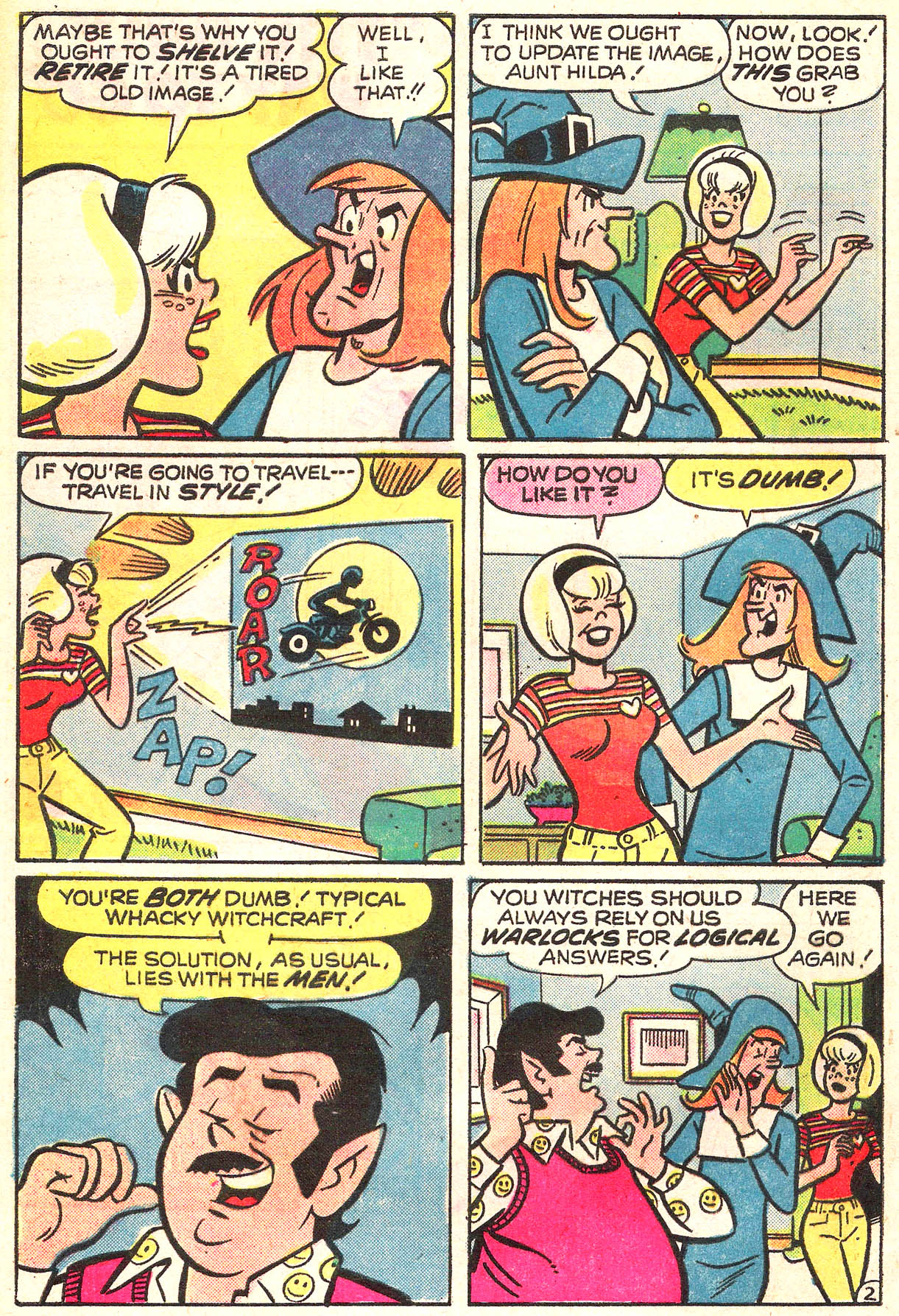 Read online Sabrina The Teenage Witch (1971) comic -  Issue #30 - 4
