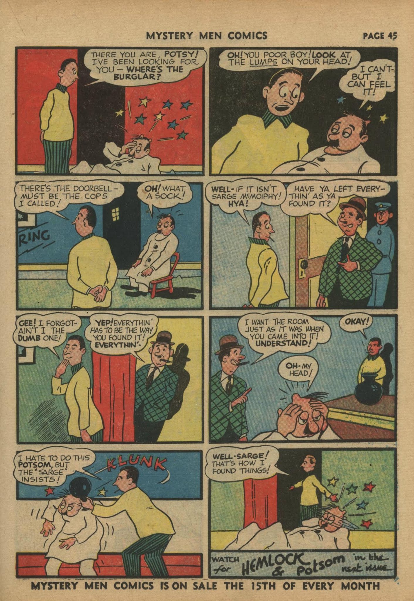 Read online Mystery Men Comics comic -  Issue #19 - 47