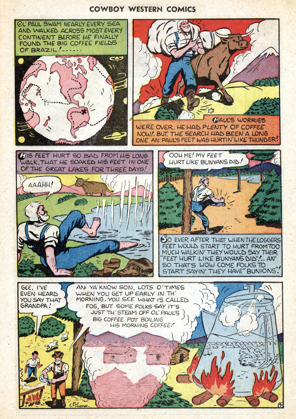 Read online Cowboy Western Comics (1948) comic -  Issue #32 - 23