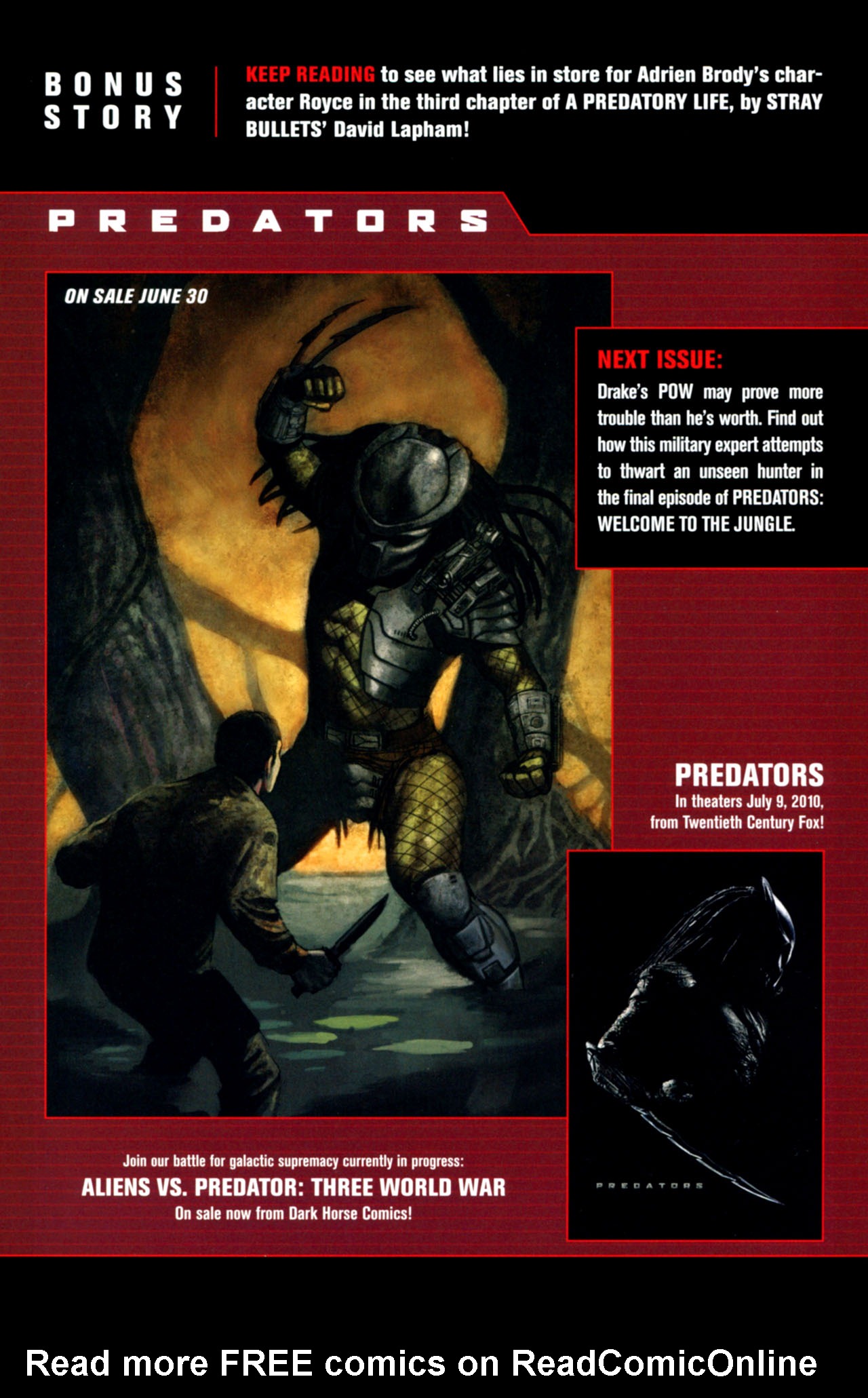 Read online Predators (2010) comic -  Issue #3 - 17