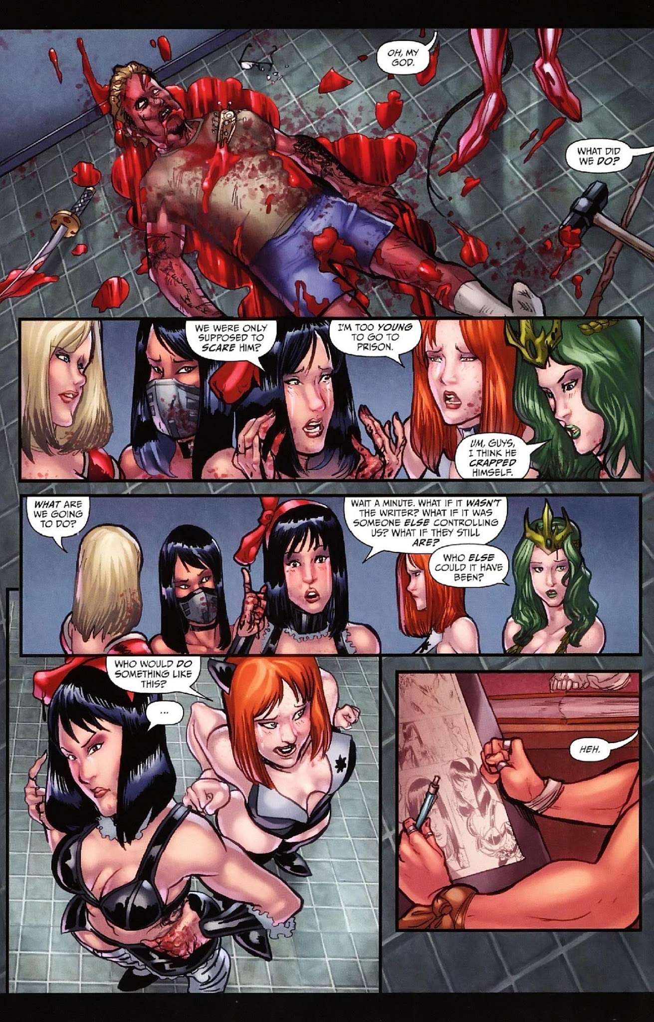Read online Grimm Fairy Tales: Oversized Cosplay Special One-Shot comic -  Issue # Full - 33