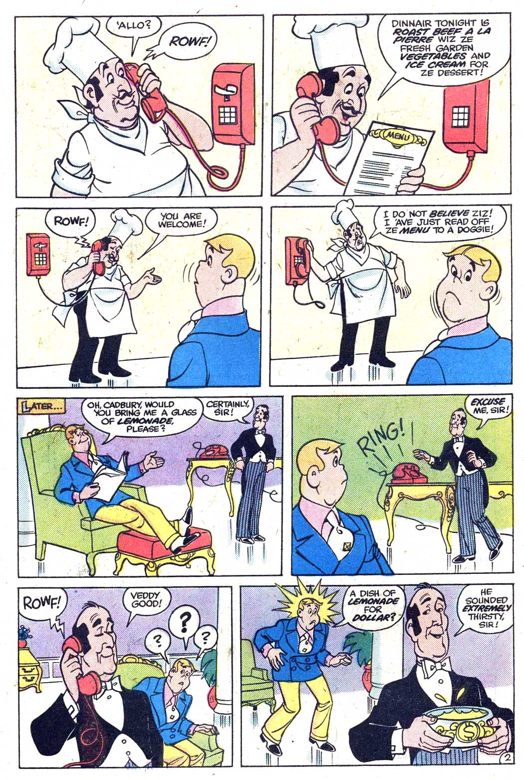Read online Richie Rich & Dollar the Dog comic -  Issue #6 - 6