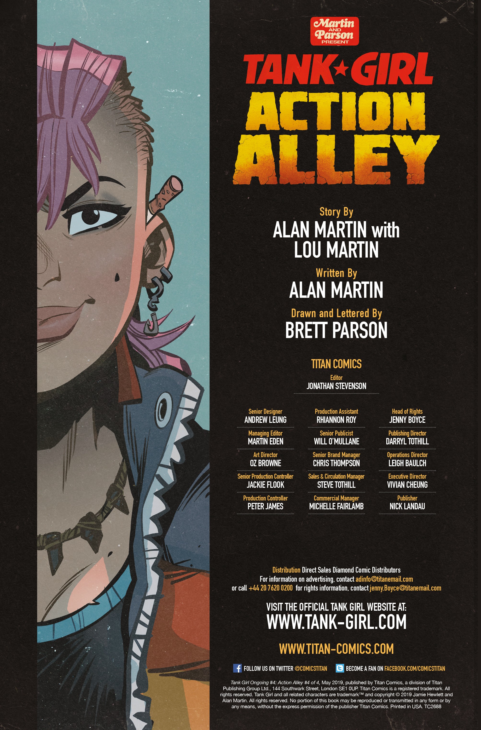 Read online Tank Girl Ongoing comic -  Issue #4 - 4