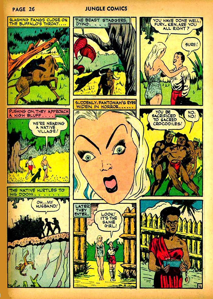 Read online Jungle Comics comic -  Issue #23 - 30