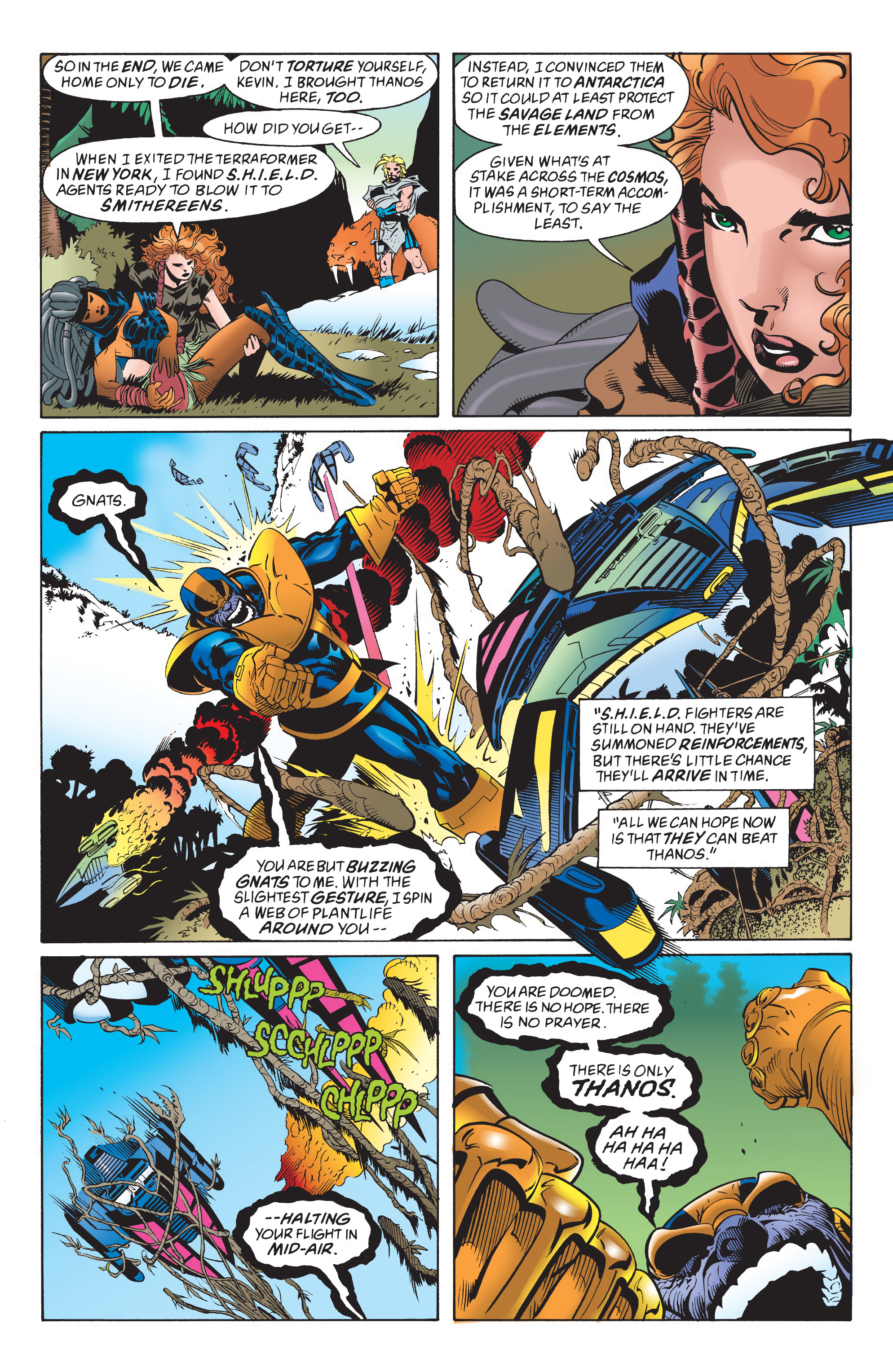 Read online Marvel-Verse: Thanos comic -  Issue # TPB - 103