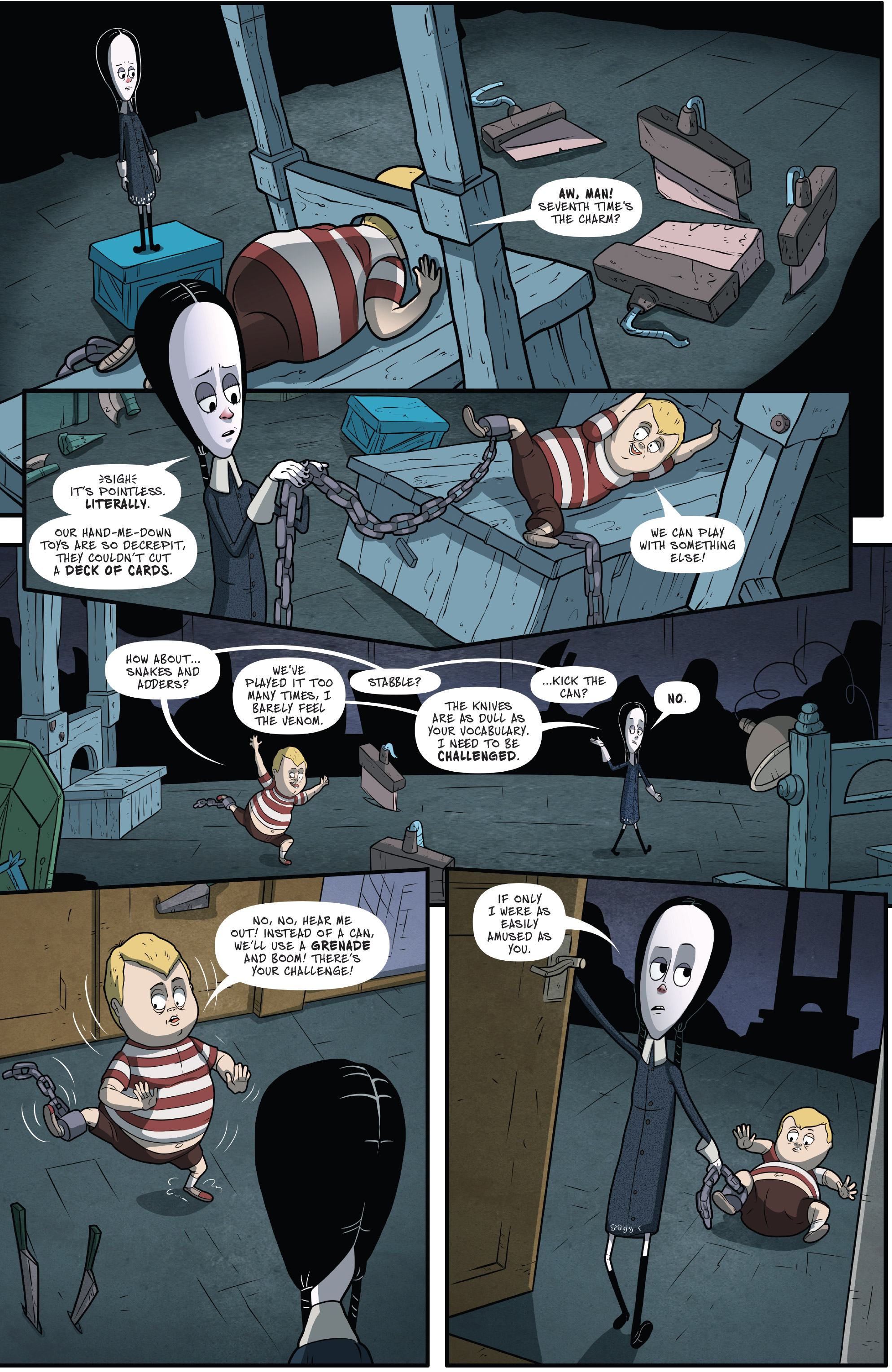 Read online Addams Family: The Bodies Issue comic -  Issue # Full - 6