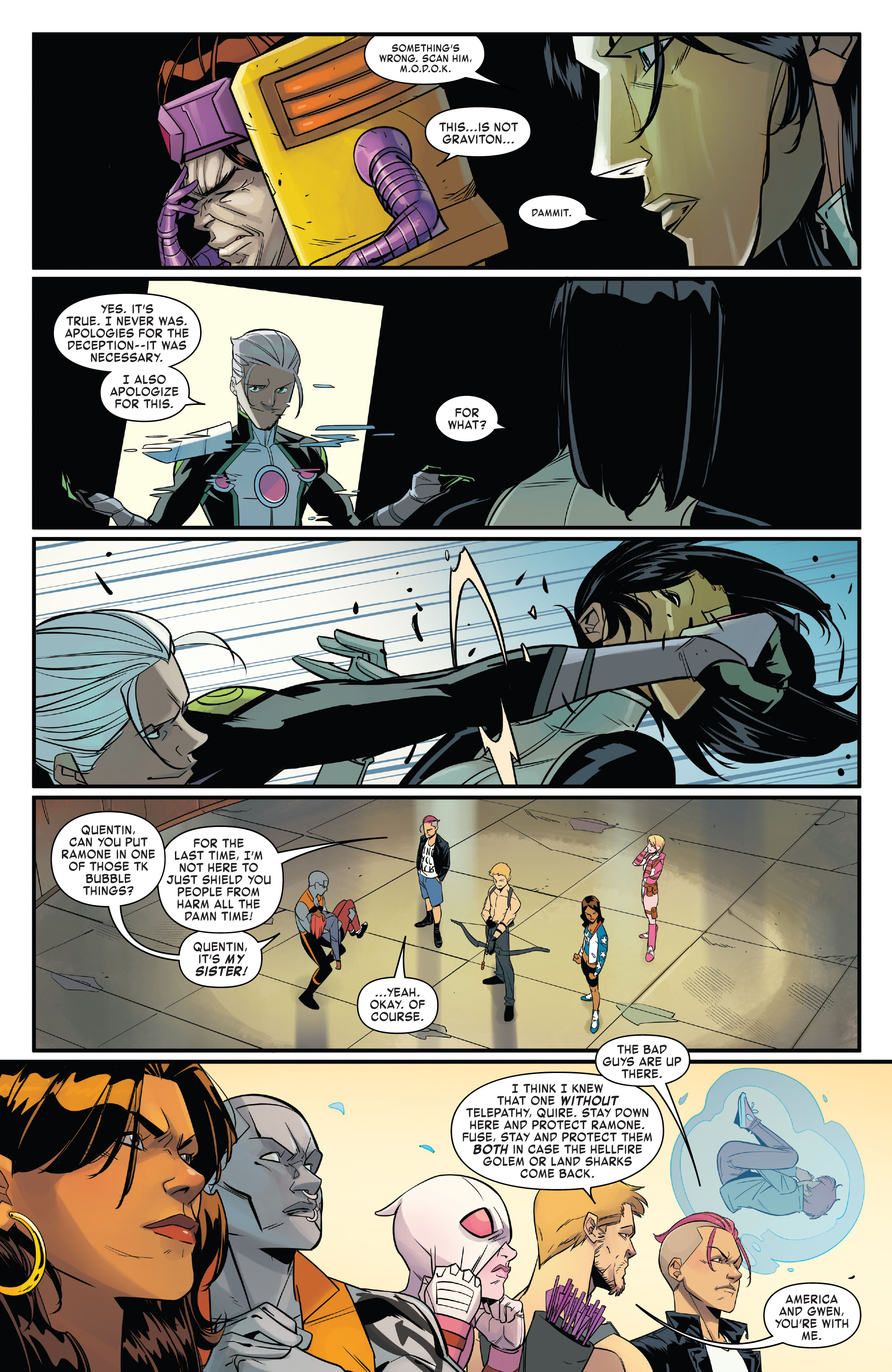 Read online Hawkeye: Team Spirit comic -  Issue # TPB (Part 1) - 51