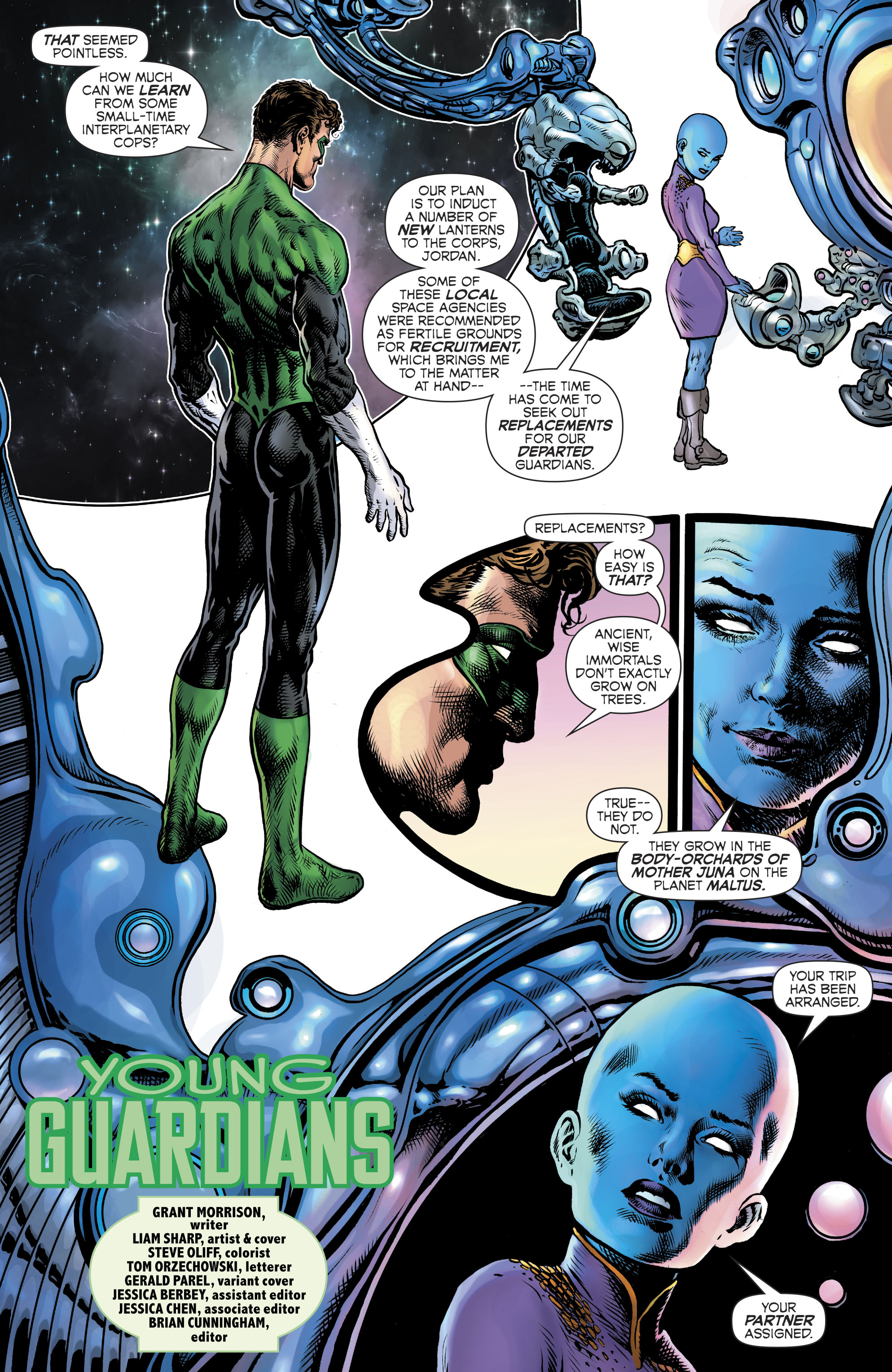 Read online The Green Lantern Season Two comic -  Issue #1 - 11