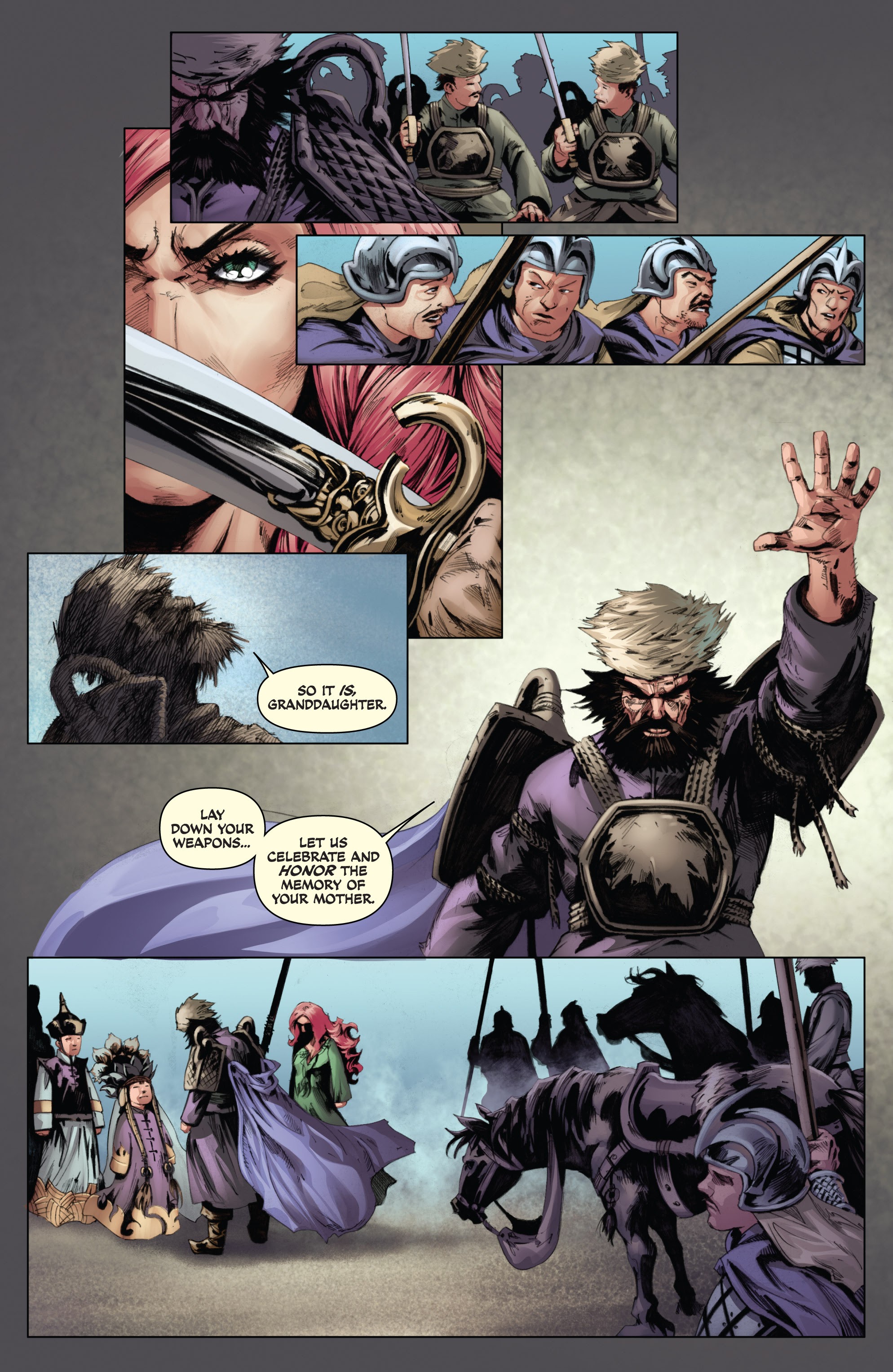 Read online Red Sonja and Cub comic -  Issue # Full - 29