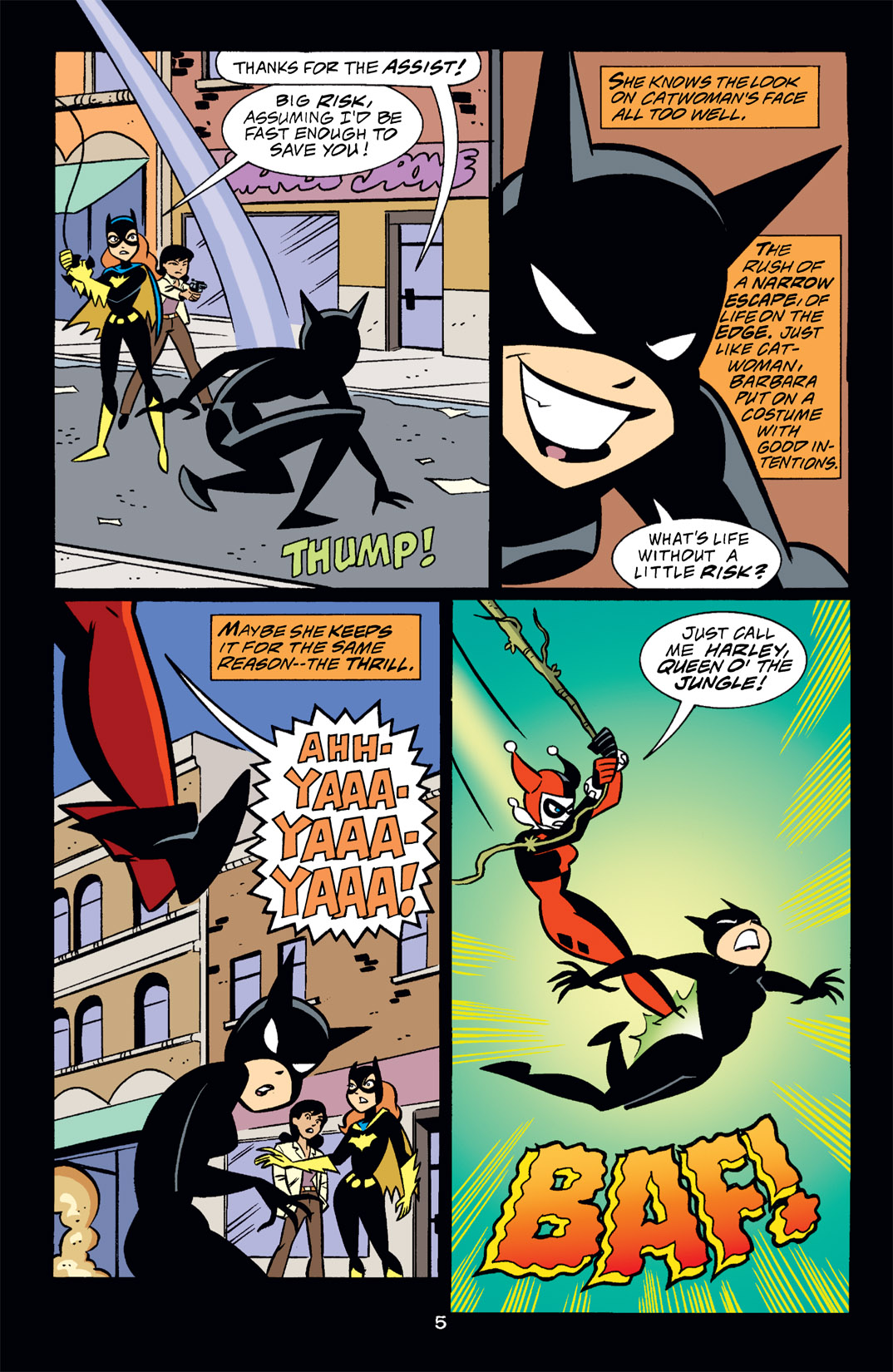 Read online Gotham Girls comic -  Issue #5 - 6