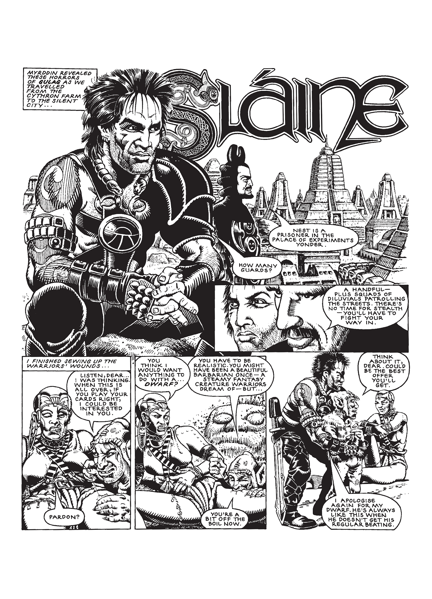 Read online Sláine comic -  Issue # TPB 2 - 167