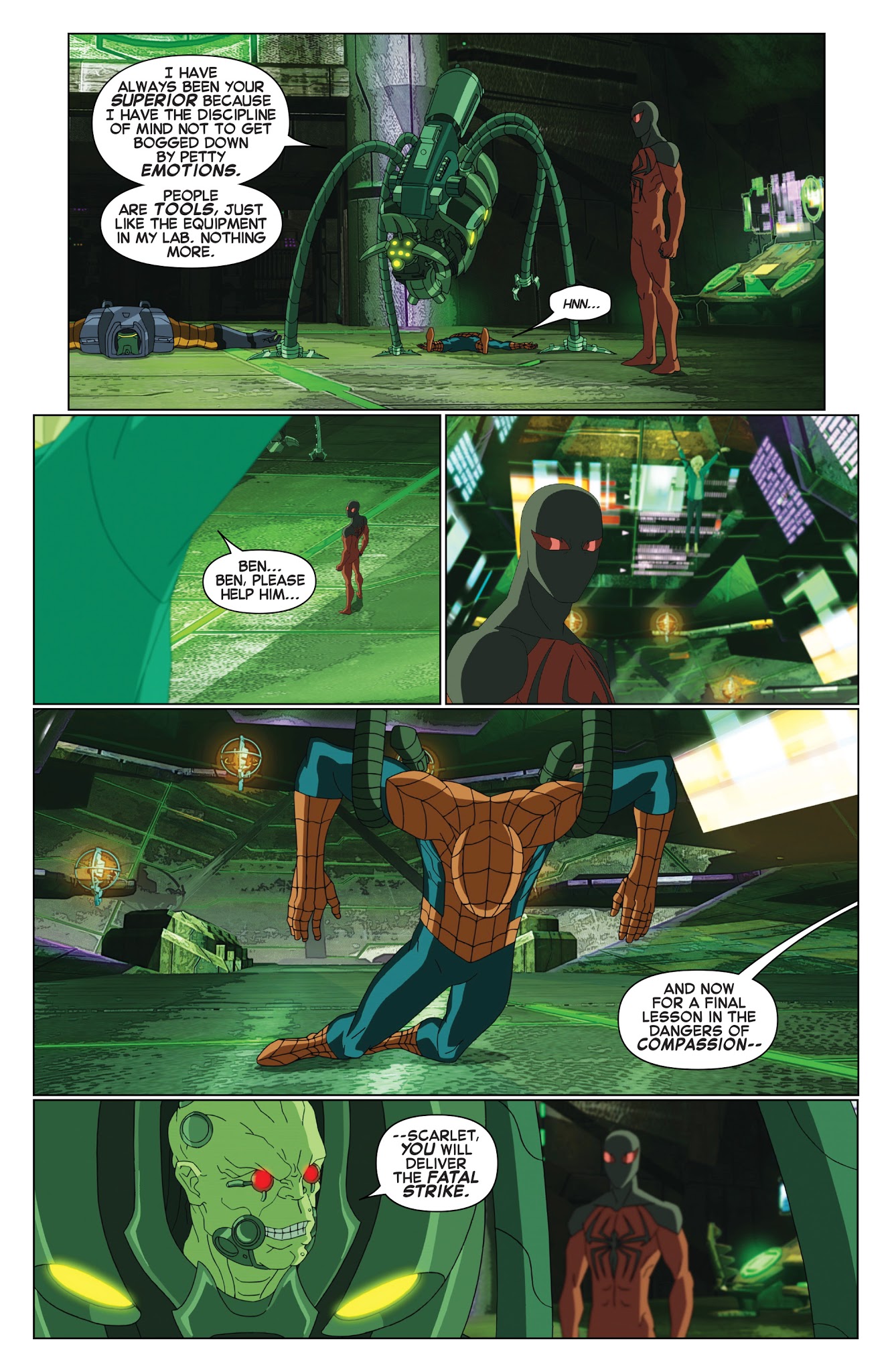 Read online Marvel Universe Ultimate Spider-Man Vs. The Sinister Six comic -  Issue #11 - 16