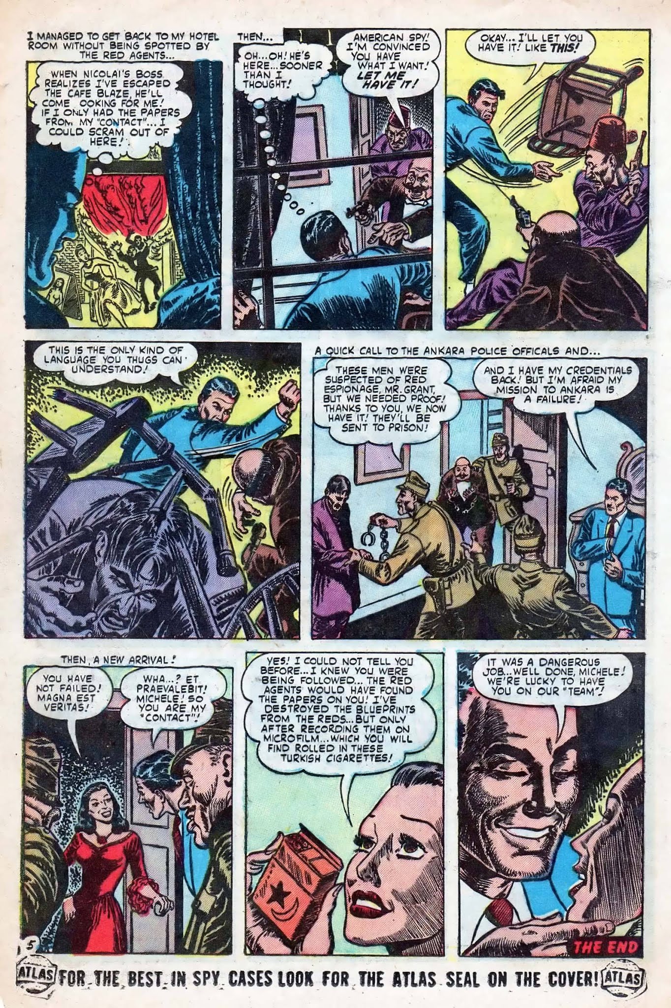 Read online Spy Cases comic -  Issue #18 - 16
