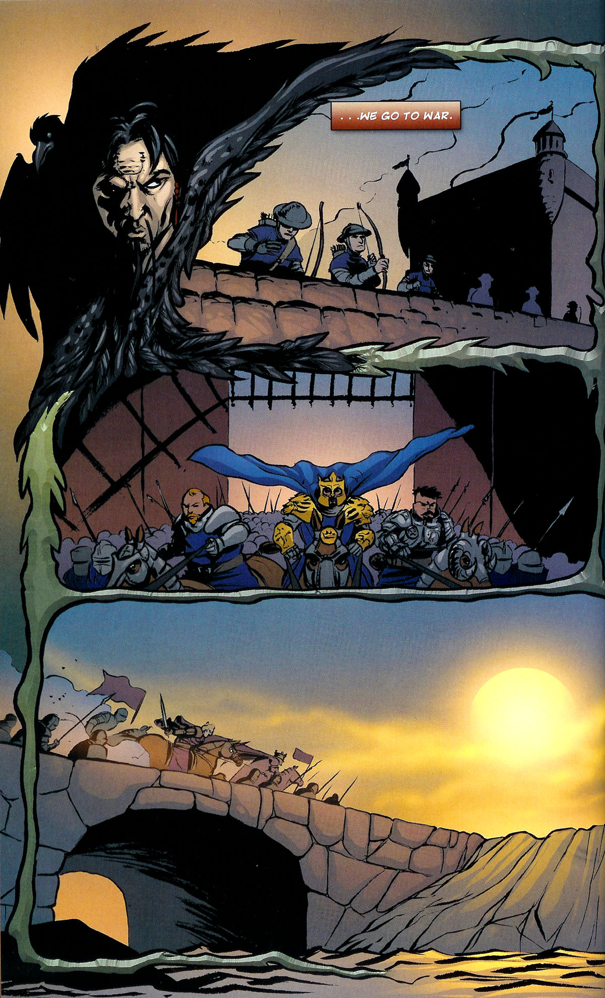 Read online Dracula vs King Arthur comic -  Issue #4 - 34