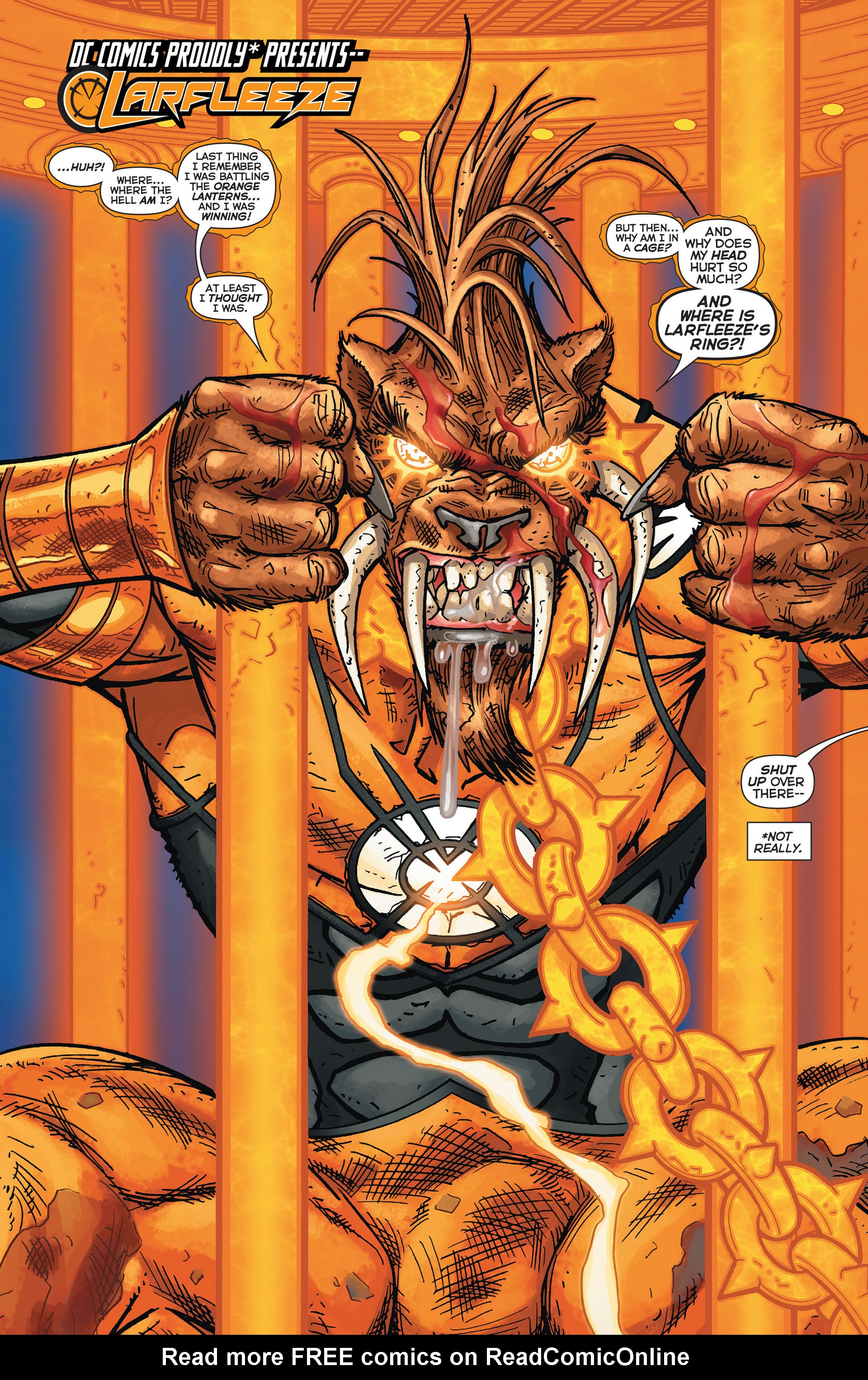 Read online Larfleeze comic -  Issue #5 - 2