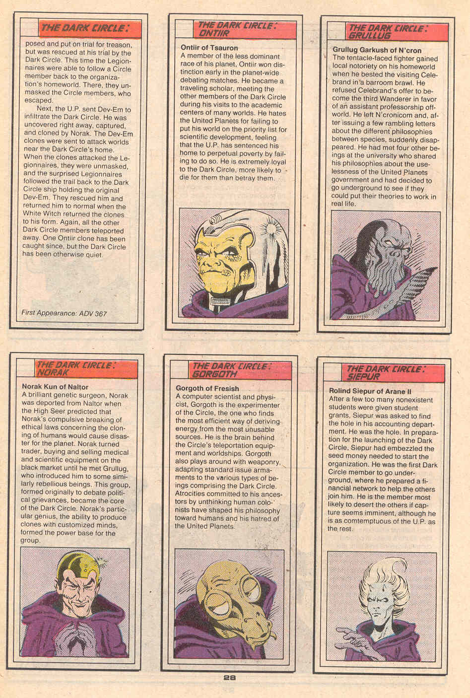 Read online Who's Who in the Legion of Super-Heroes comic -  Issue #1 - 30