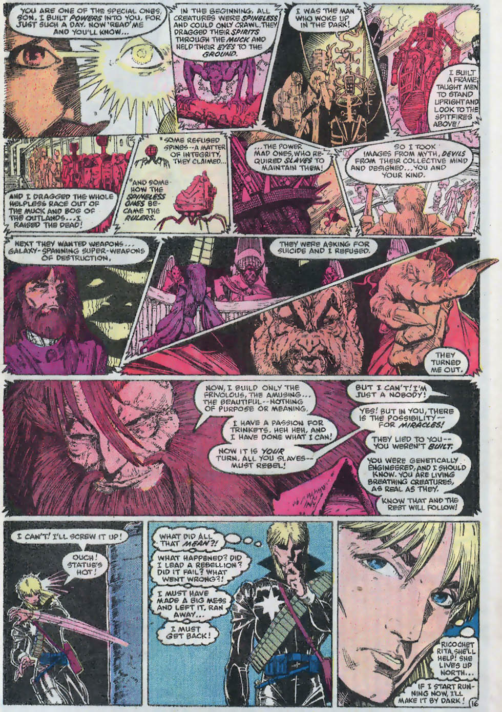 Read online Longshot (1985) comic -  Issue #5 - 17