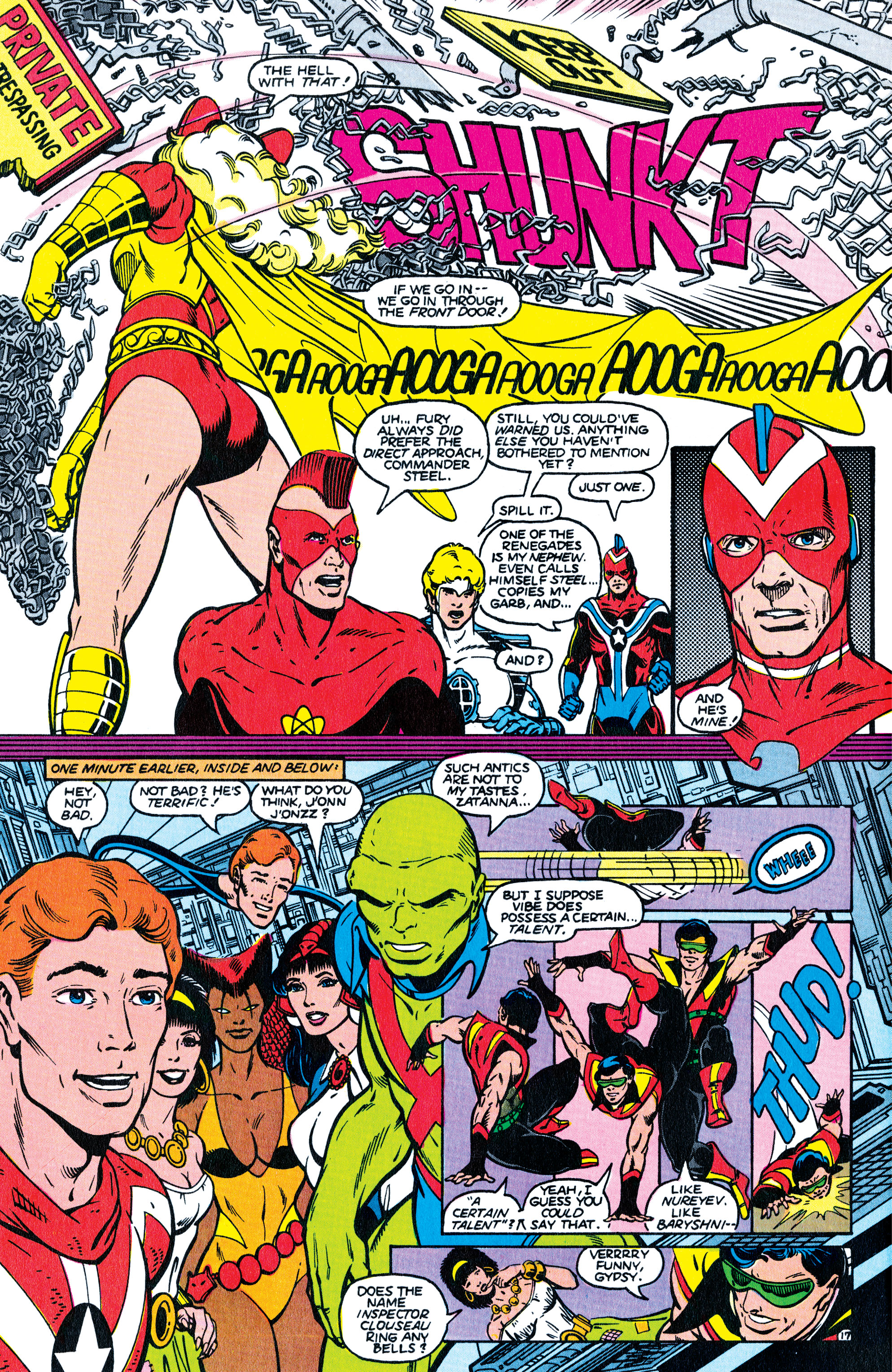 Read online Infinity Inc. (1984) comic -  Issue #19 - 17