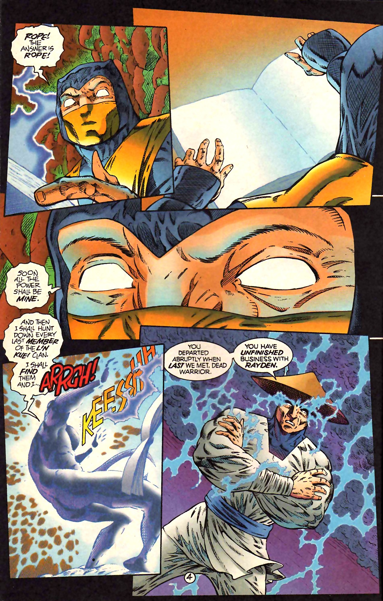 Read online Mortal Kombat (1994) comic -  Issue #5 - 5