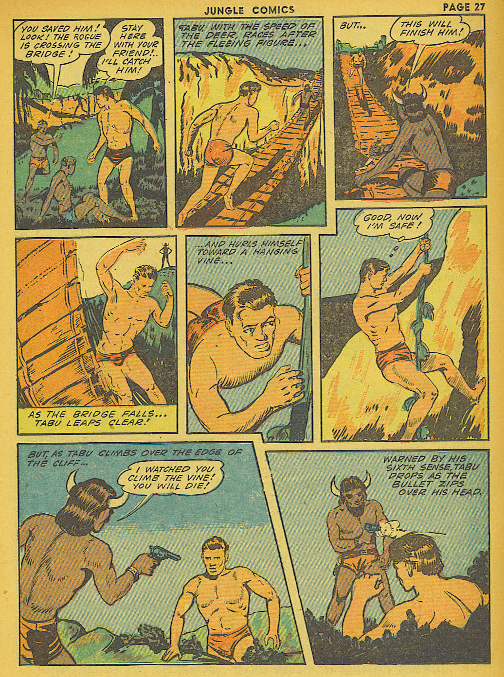 Read online Jungle Comics comic -  Issue #41 - 29