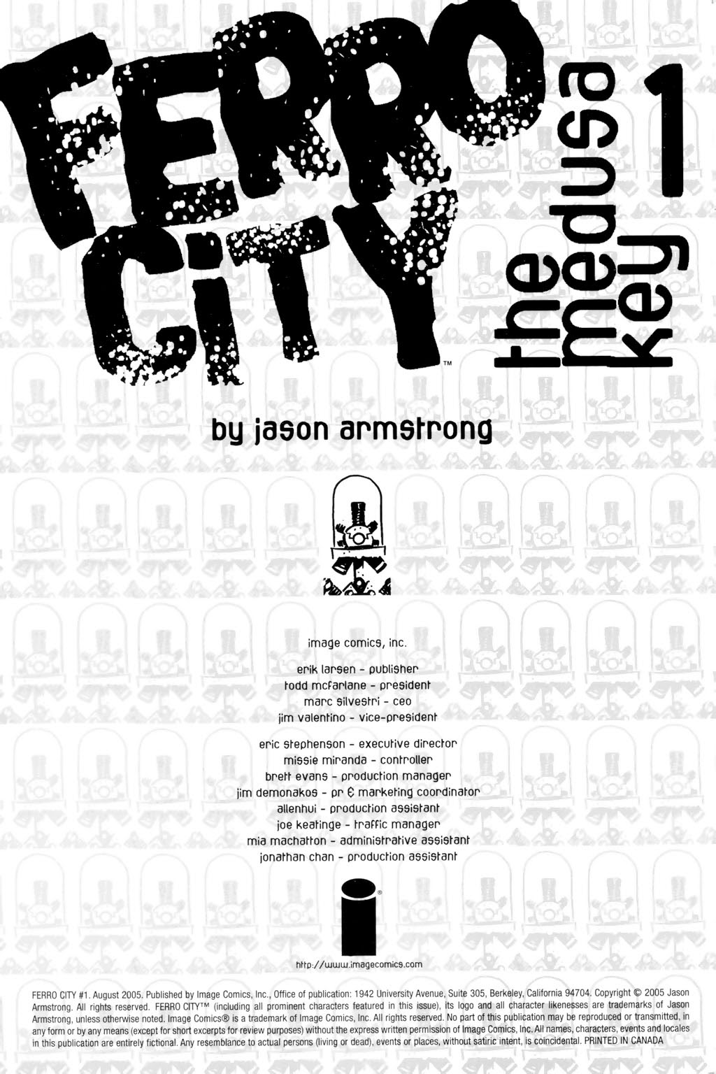 Read online Ferro City comic -  Issue #1 - 2