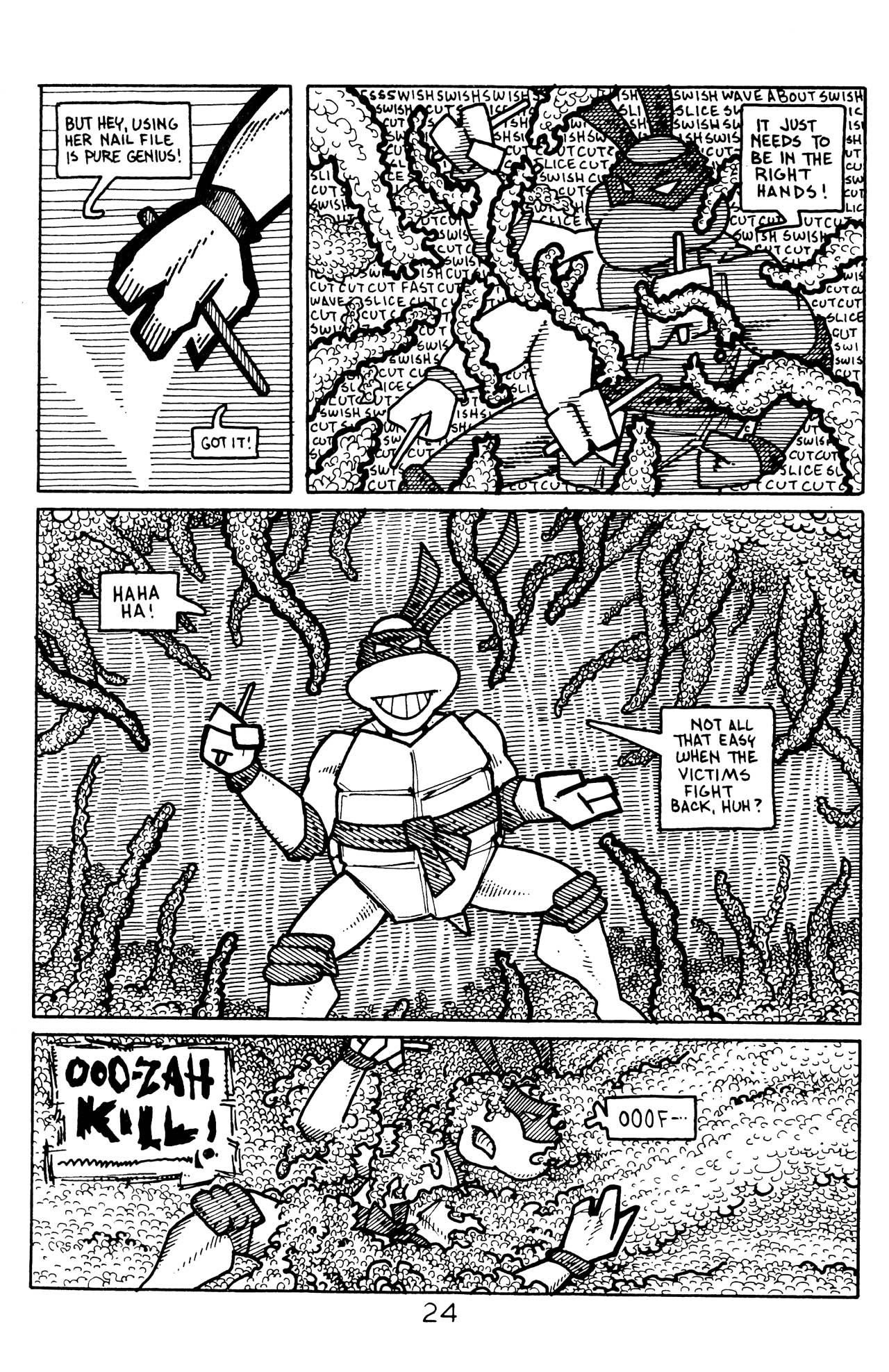 Read online The Haunted Pizza Teenage Mutant Ninja Turtles Special comic -  Issue # Full - 26
