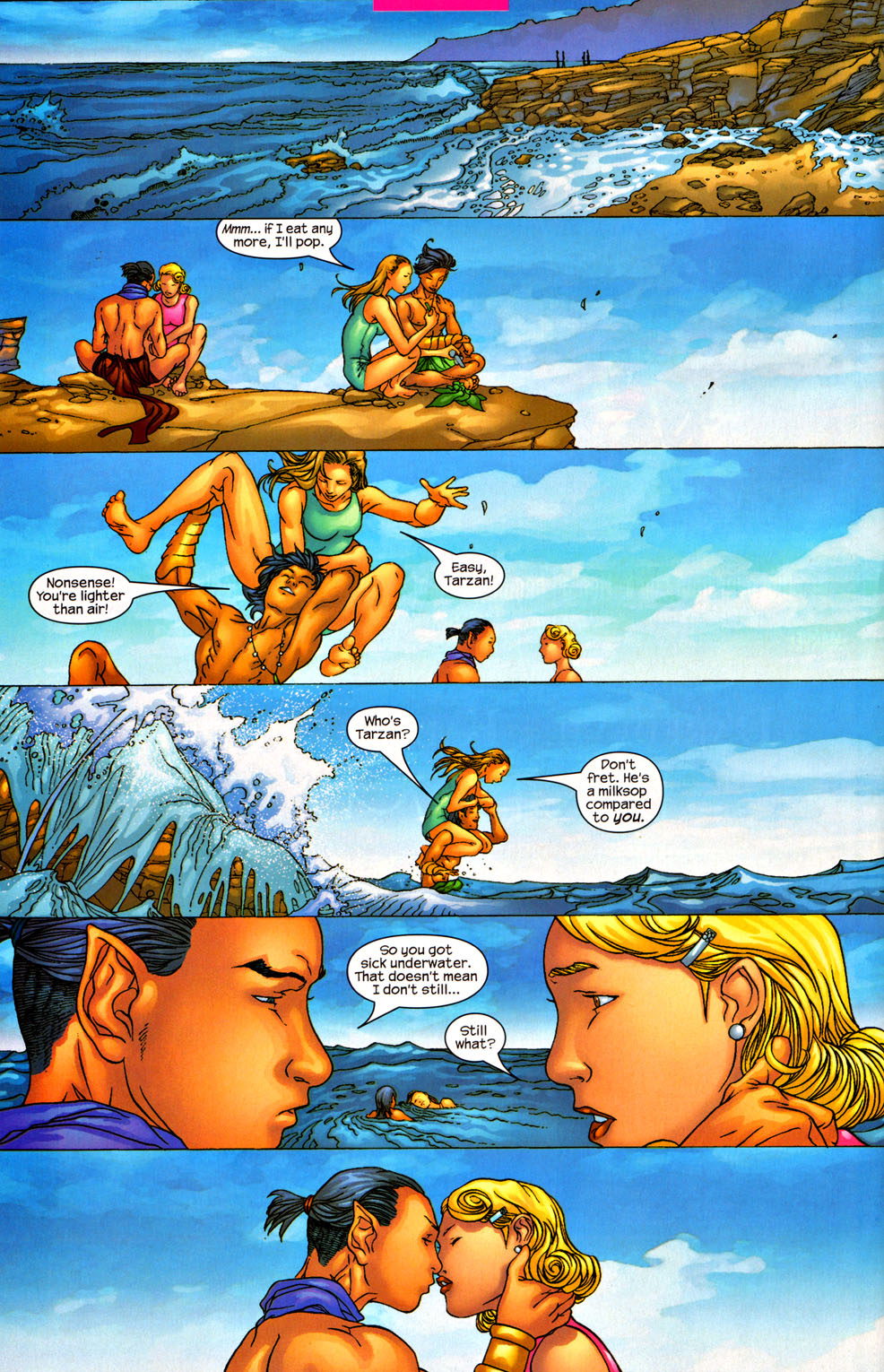 Read online Namor comic -  Issue #6 - 7