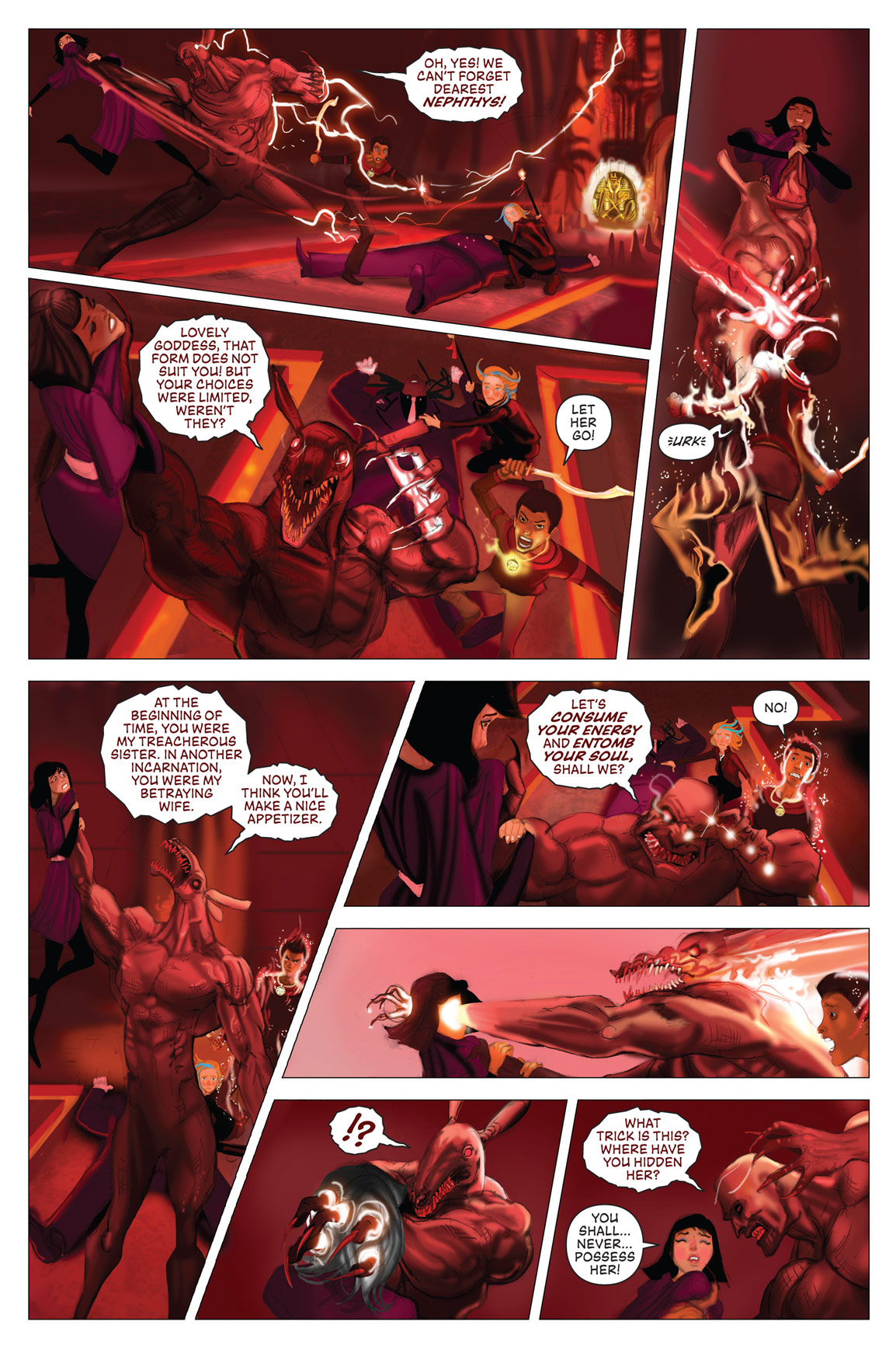 Read online The Kane Chronicles comic -  Issue # TPB 1 - 162