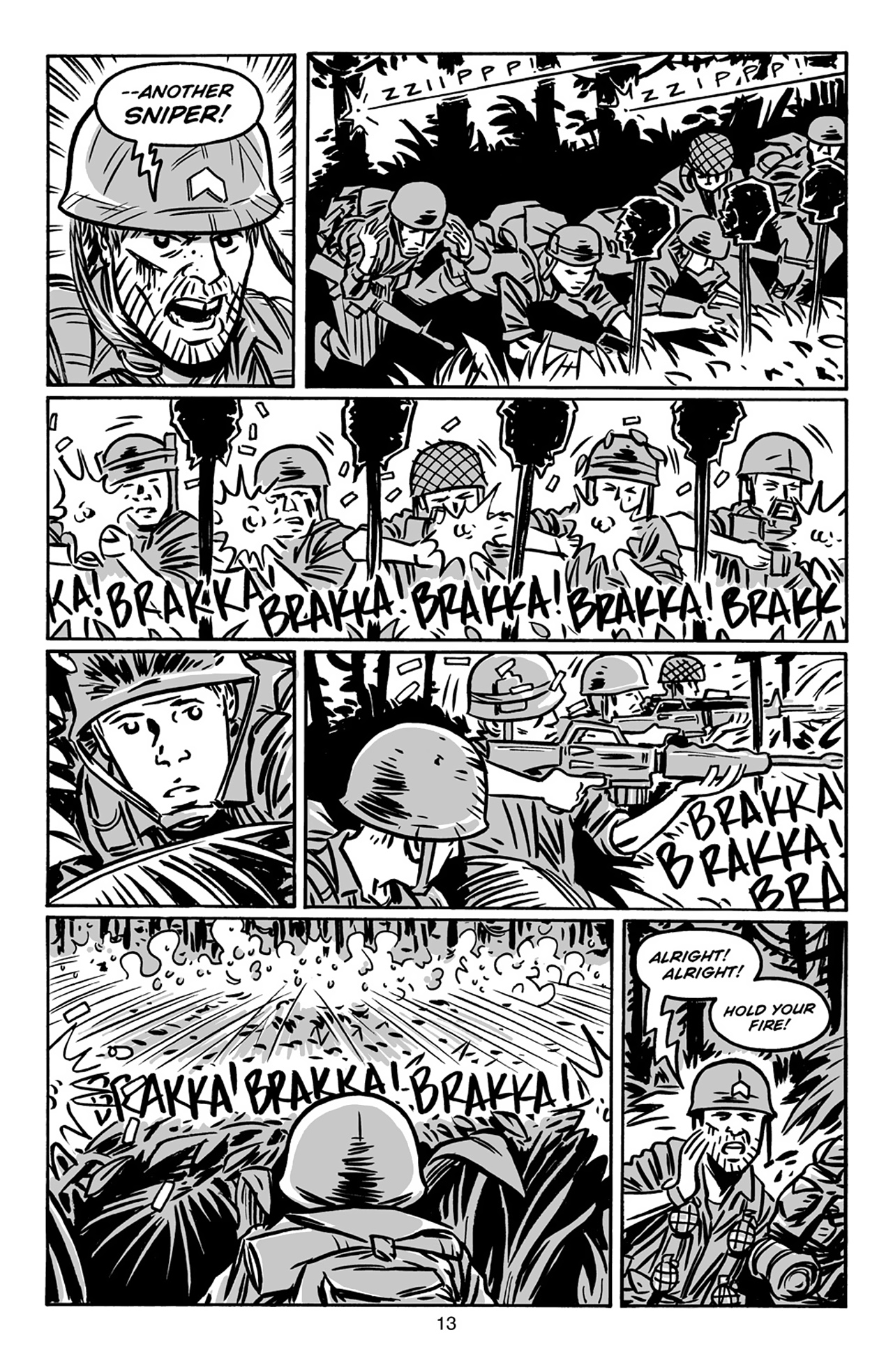 Read online Guerillas comic -  Issue #1 - 13