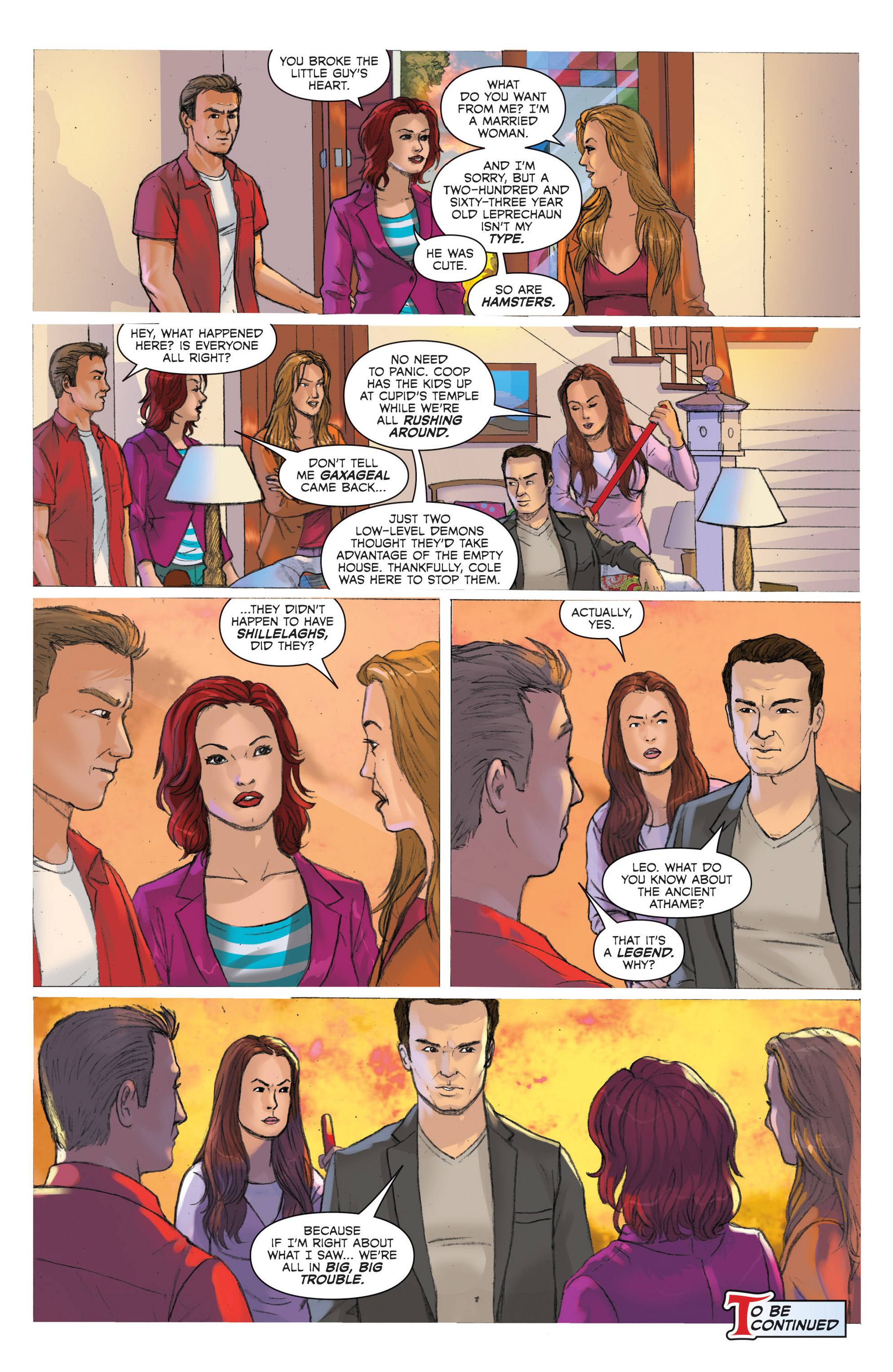 Read online Charmed Season 10 comic -  Issue #2 - 23