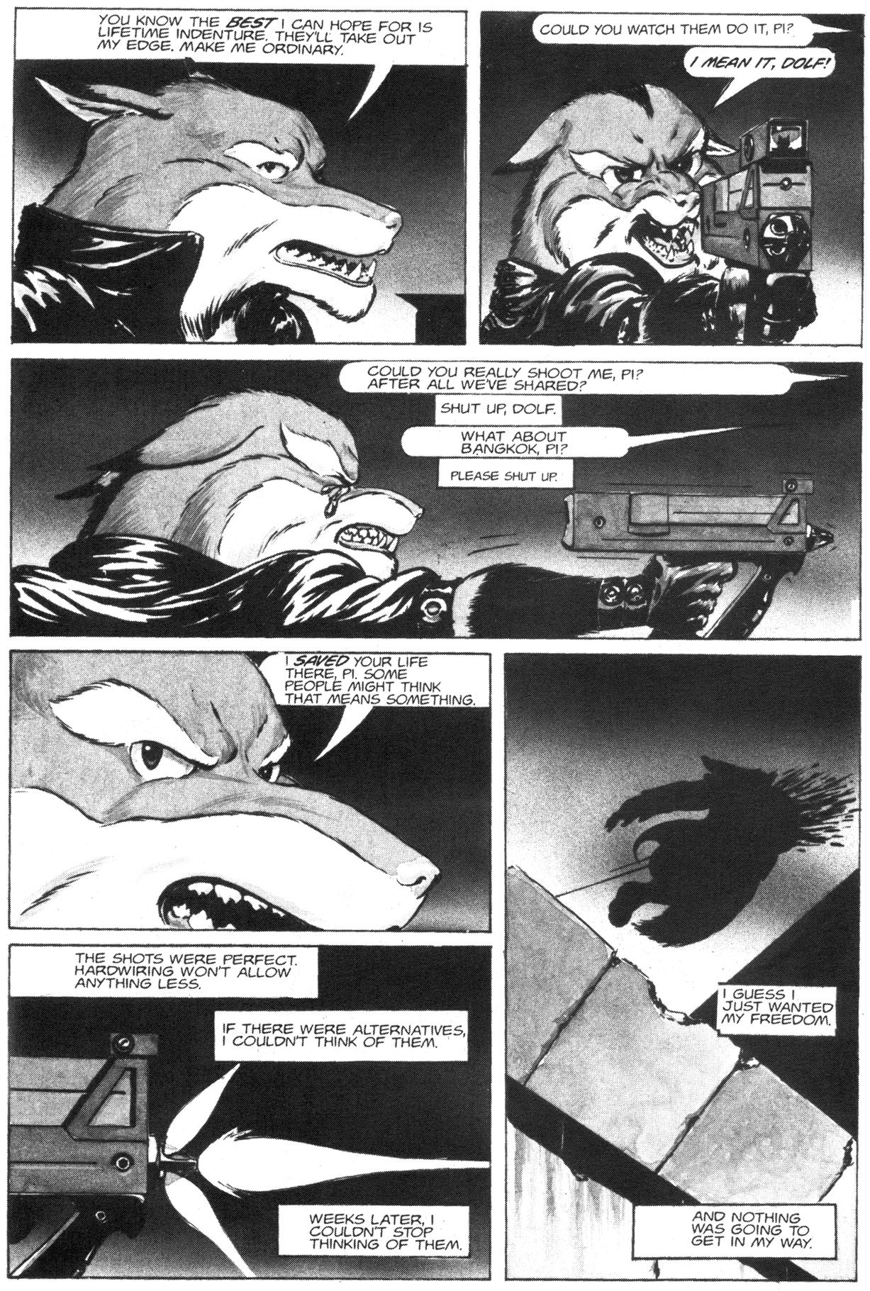 Read online Furrlough comic -  Issue #24 - 8