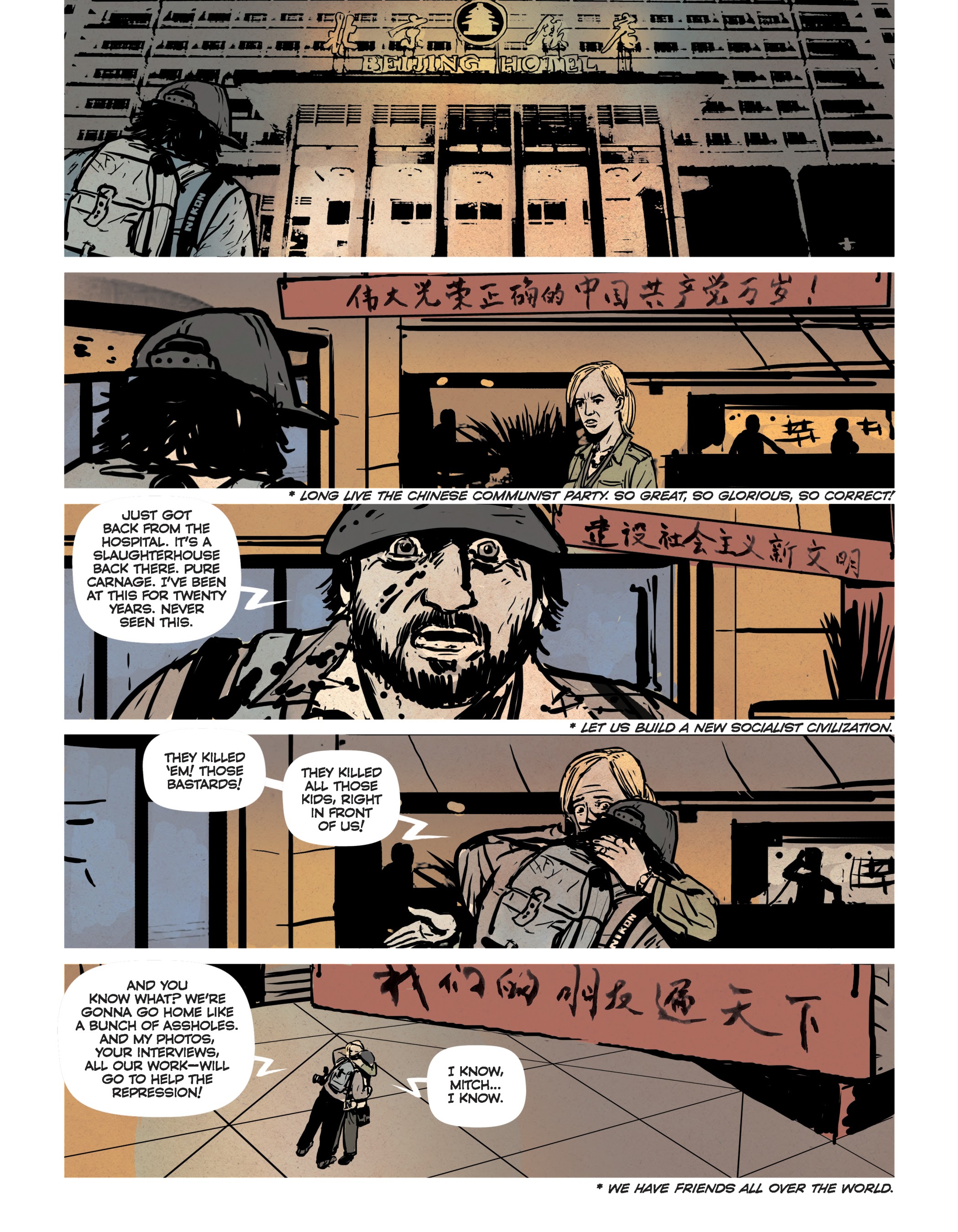 Read online Tiananmen 1989: Our Shattered Hopes comic -  Issue # TPB - 97