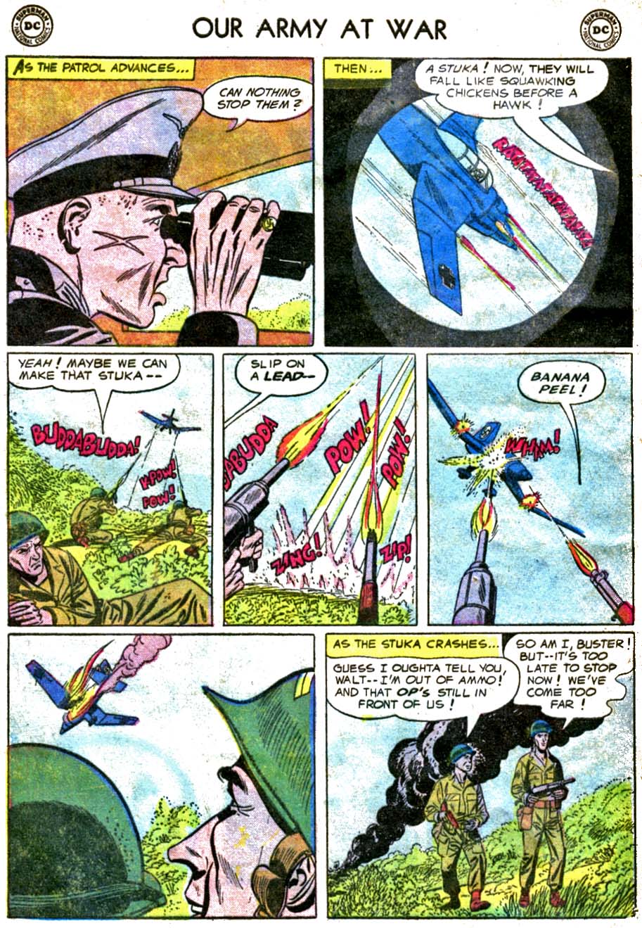 Read online Our Army at War (1952) comic -  Issue #55 - 31