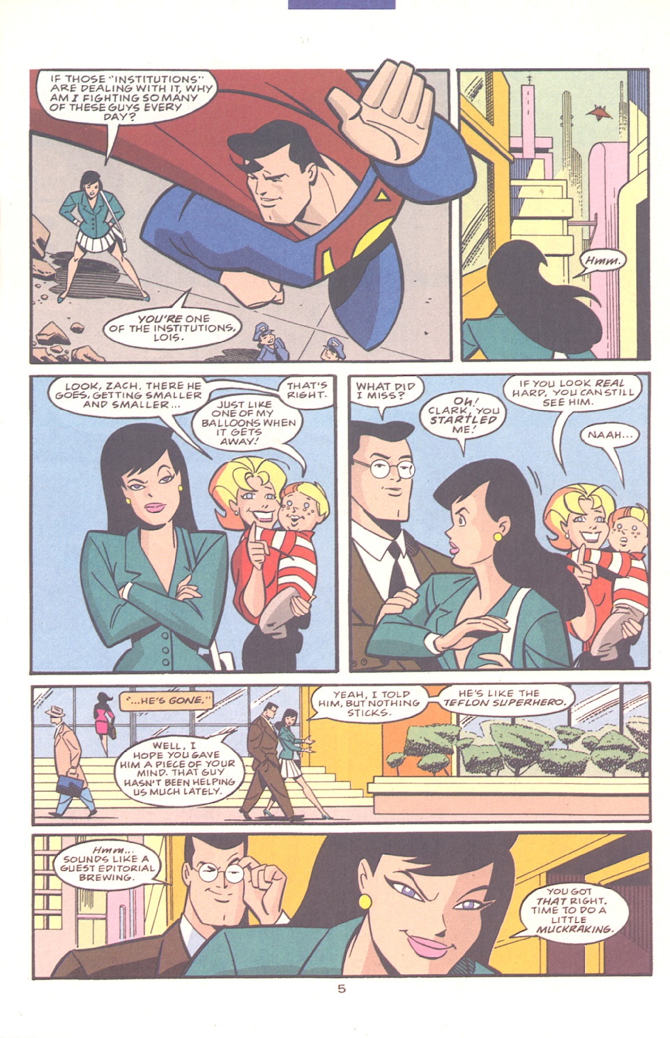 Read online Superman Adventures comic -  Issue #11 - 6