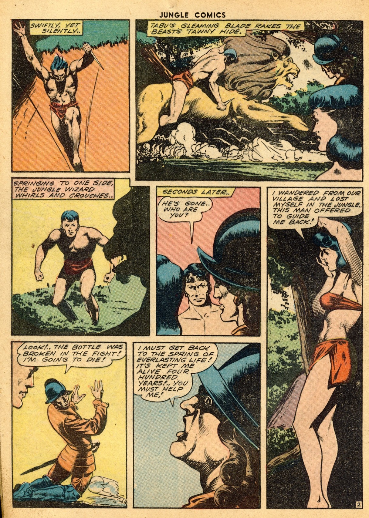 Read online Jungle Comics comic -  Issue #51 - 22