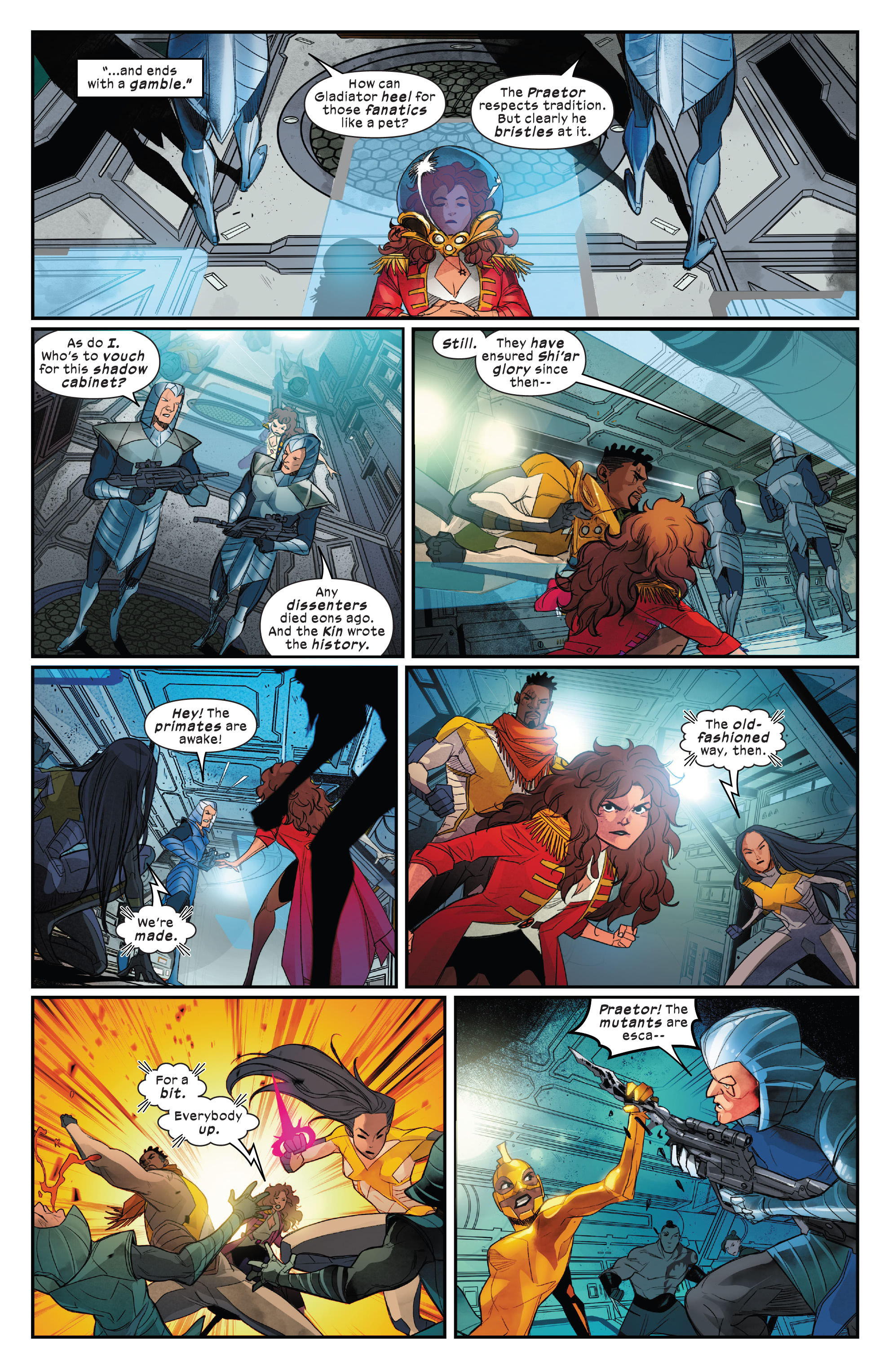 Read online Marauders (2022) comic -  Issue #3 - 11