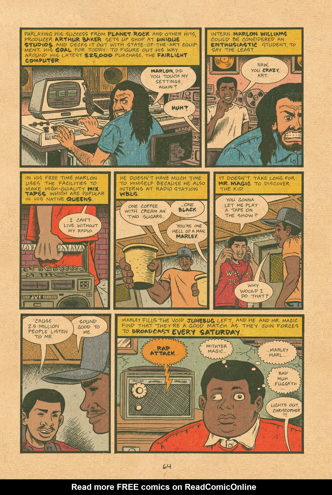 Read online Hip Hop Family Tree (2013) comic -  Issue # TPB 2 - 65