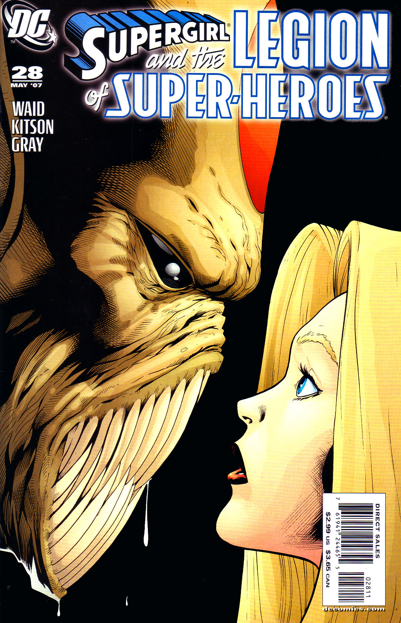 Read online Supergirl and the Legion of Super-Heroes comic -  Issue #28 - 1