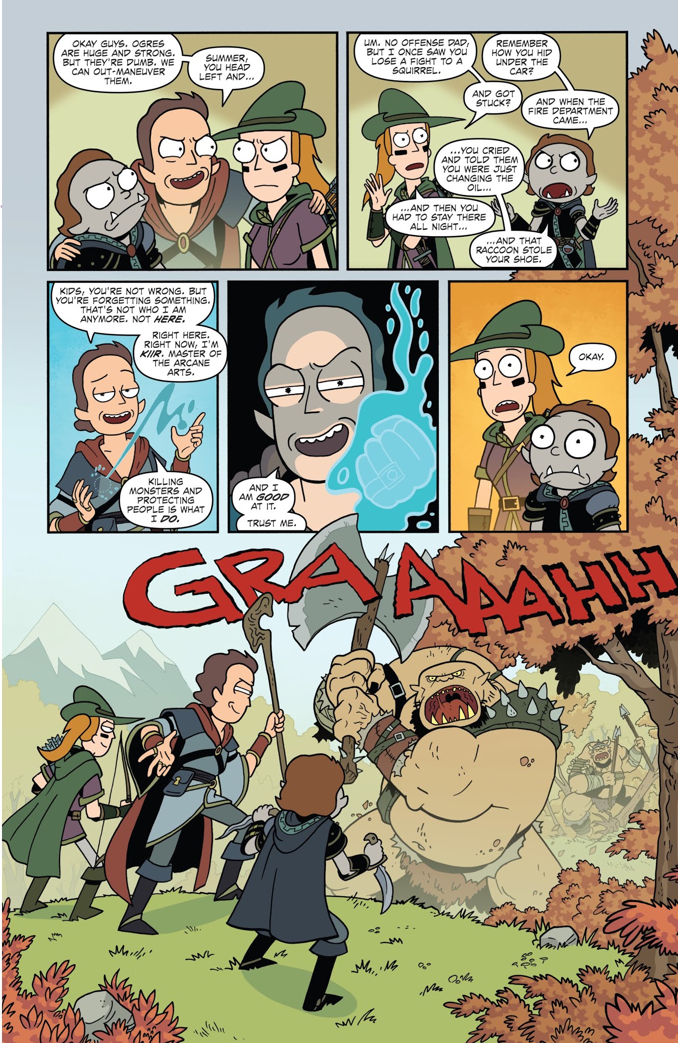 Read online Rick and Morty vs Dungeons & Dragons comic -  Issue #3 - 15