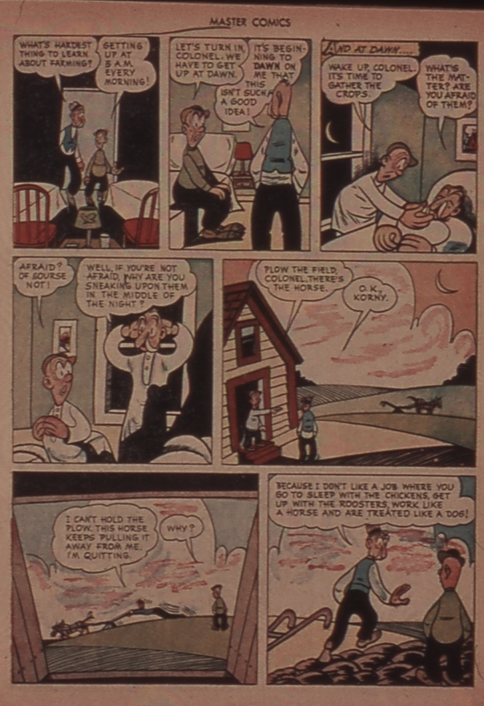 Read online Master Comics comic -  Issue #73 - 25