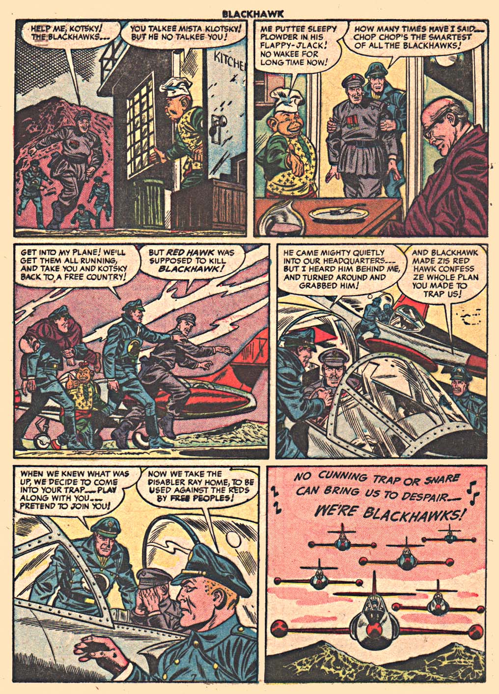Read online Blackhawk (1957) comic -  Issue #77 - 32