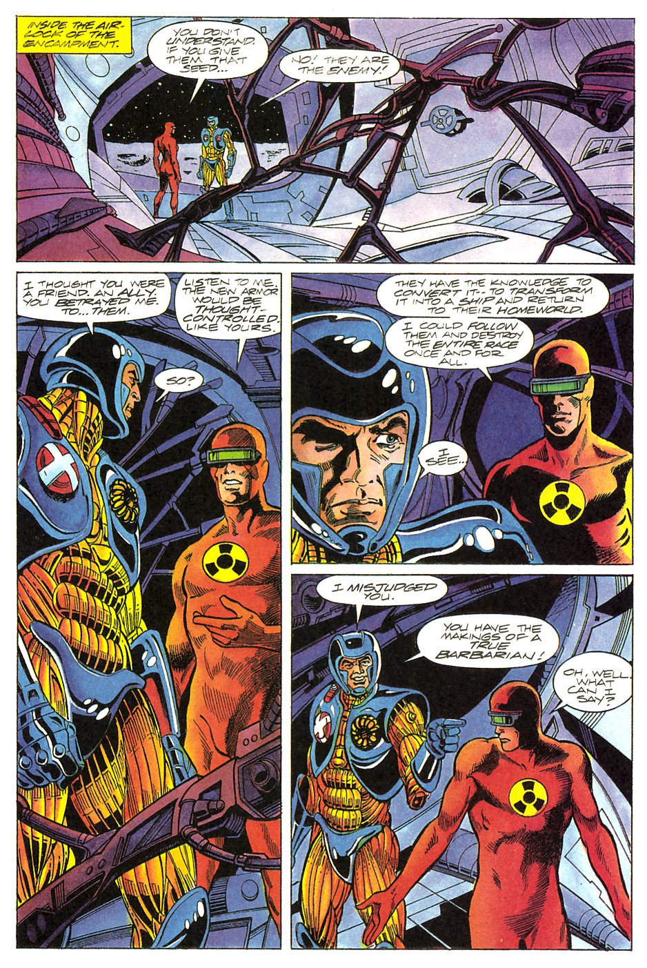 Read online Solar, Man of the Atom comic -  Issue #17 - 27