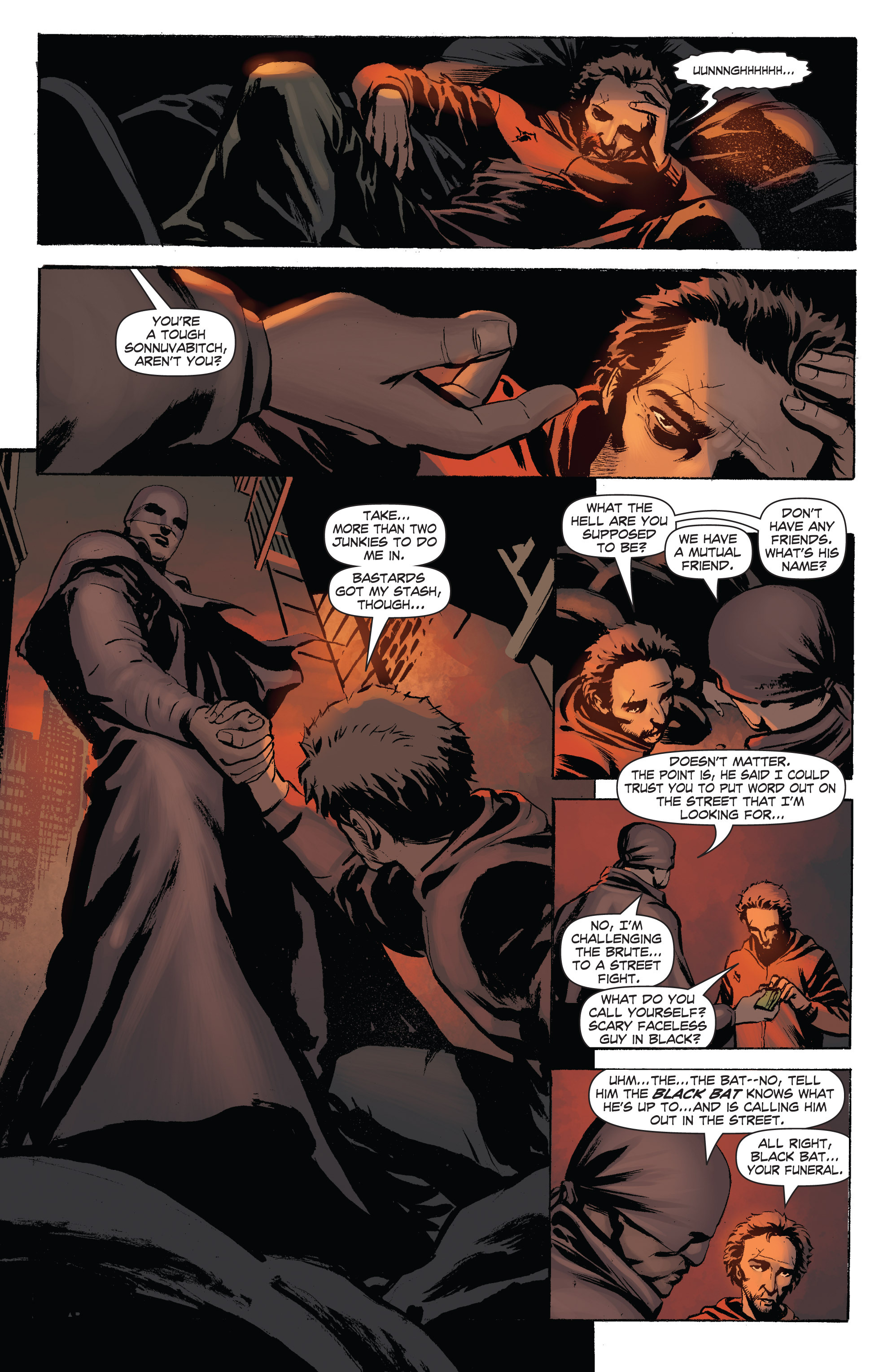 Read online The Black Bat comic -  Issue #1 - 19