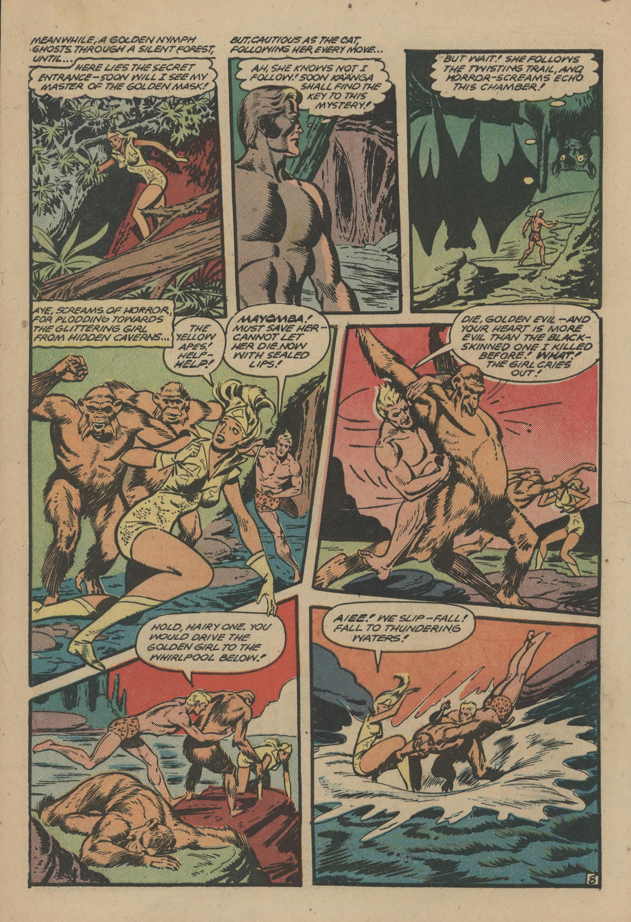 Read online Jungle Comics comic -  Issue #109 - 10