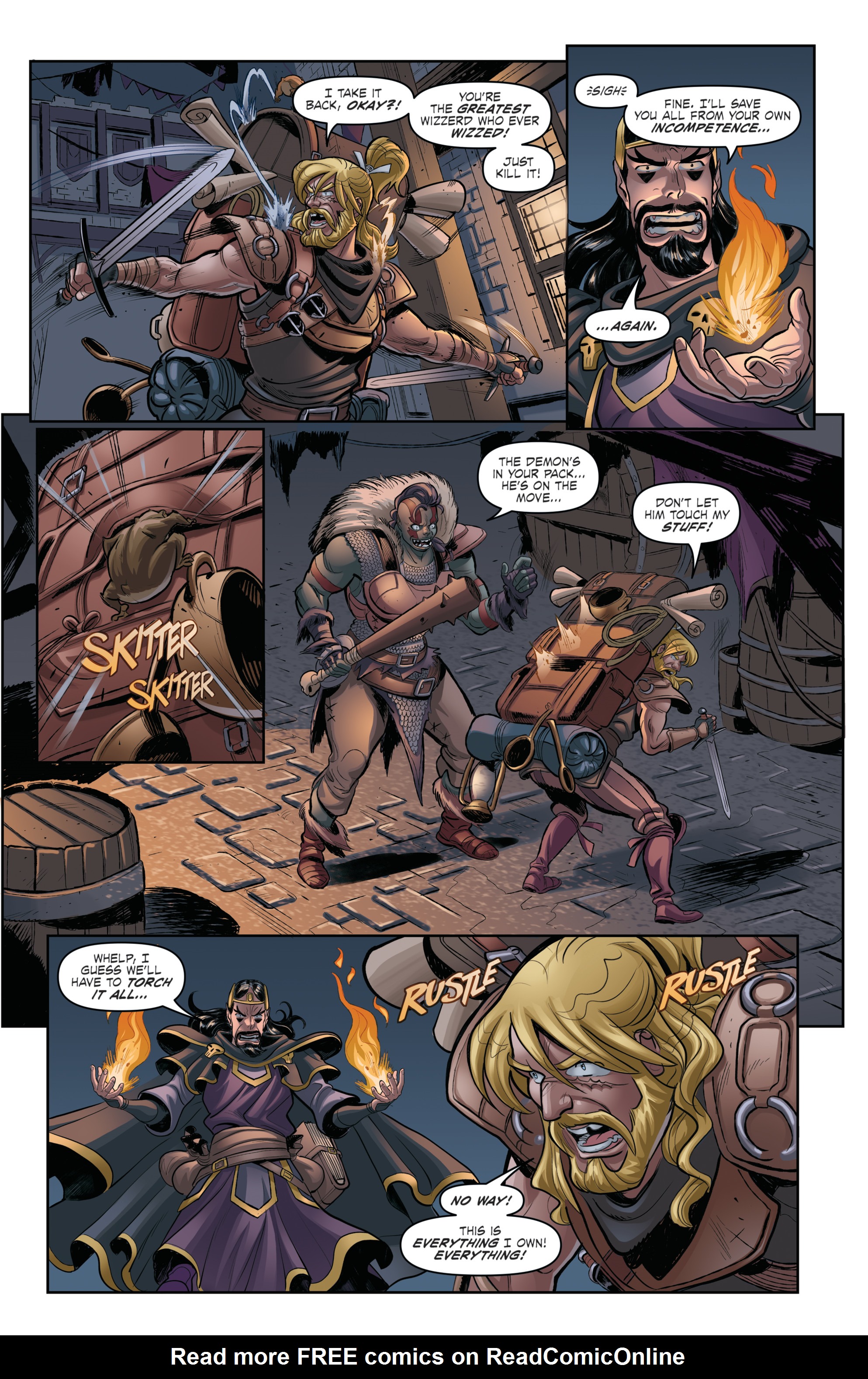 Read online Dungeons & Dragons: Evil At Baldur's Gate comic -  Issue # _TPB - 107