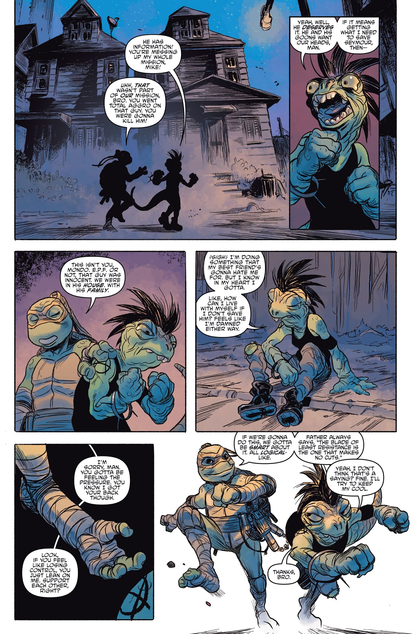 Read online Teenage Mutant Ninja Turtles Universe comic -  Issue #23 - 16