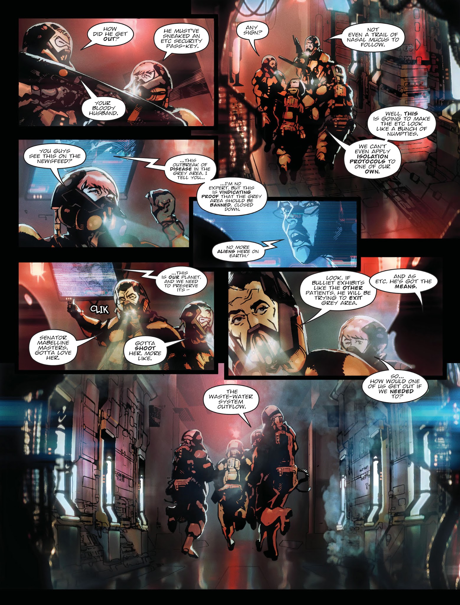 Read online 2000 AD comic -  Issue #2038 - 23