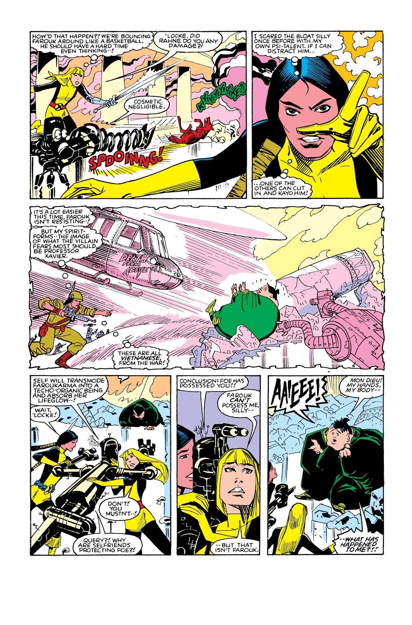 Read online New Mutants Classic comic -  Issue # TPB 4 - 205