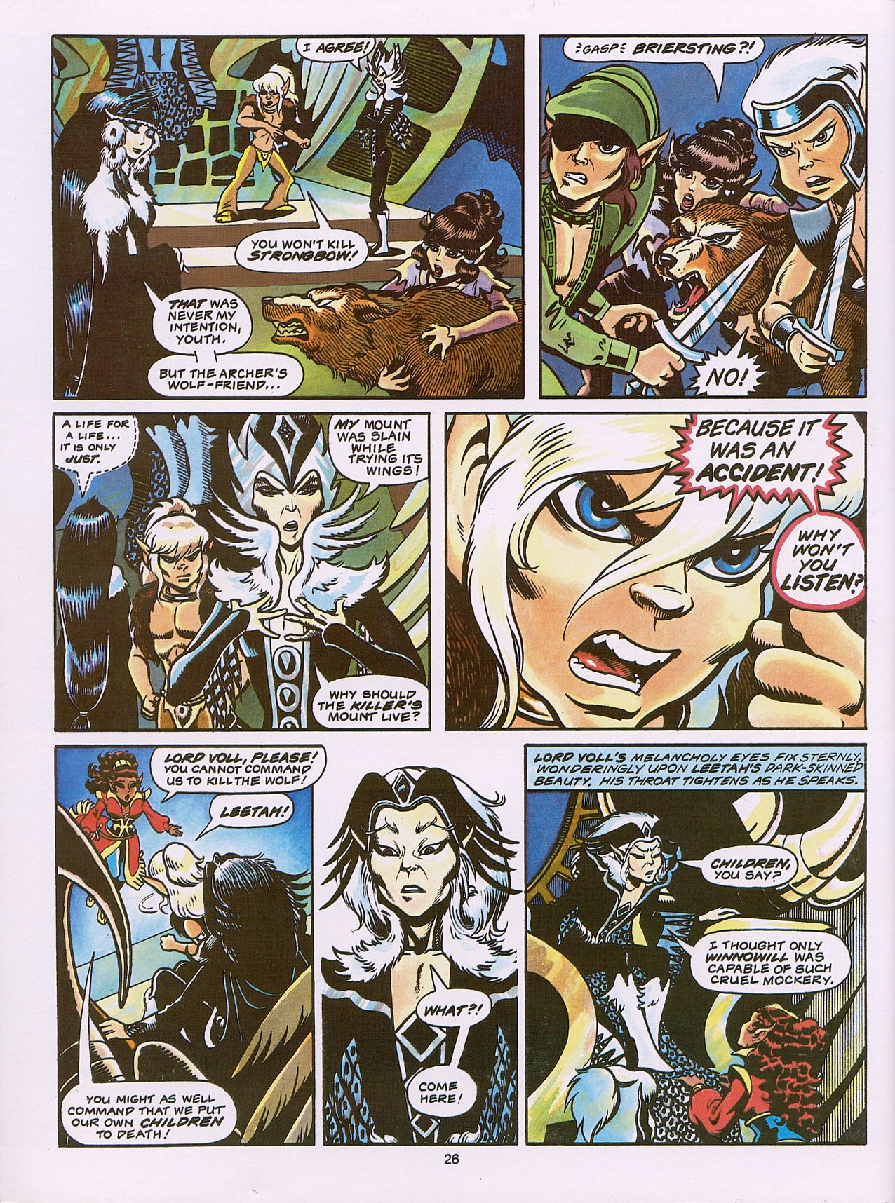 Read online ElfQuest (Starblaze Edition) comic -  Issue # TPB 3 - 34