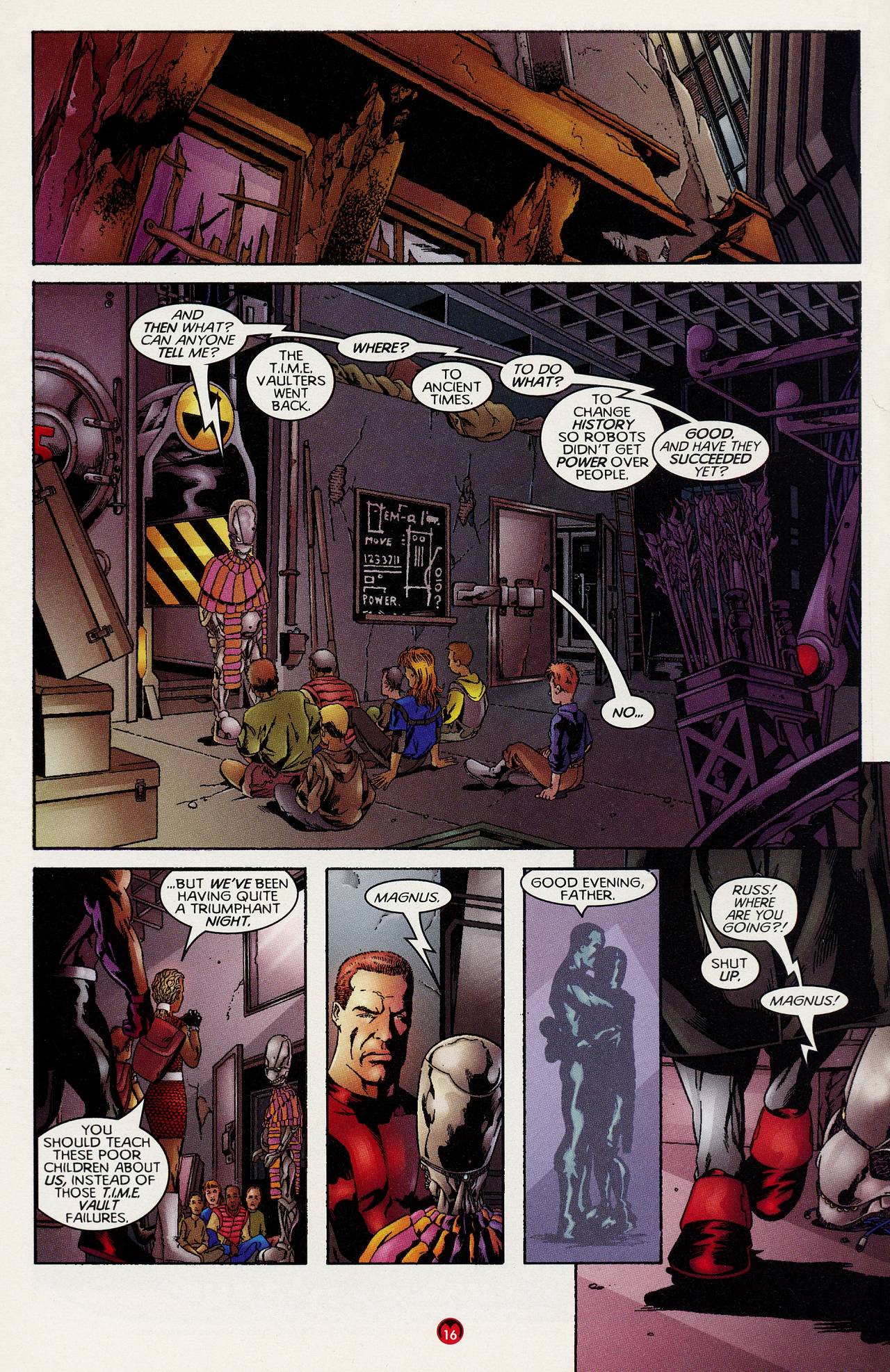 Read online Magnus Robot Fighter (1997) comic -  Issue #1 - 14